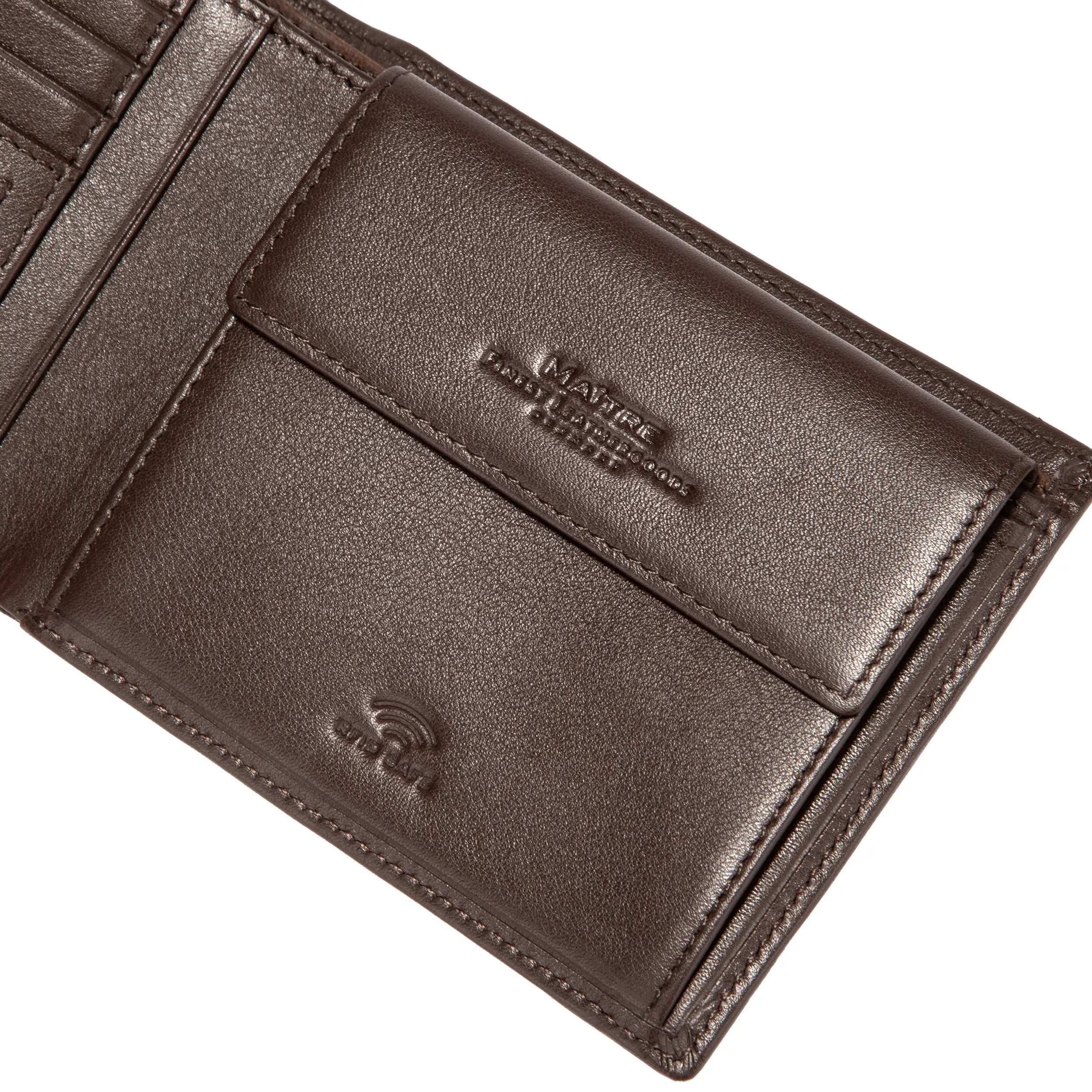 Maitre Bundenbach Gandolf Billfold H4 - Darkbrown