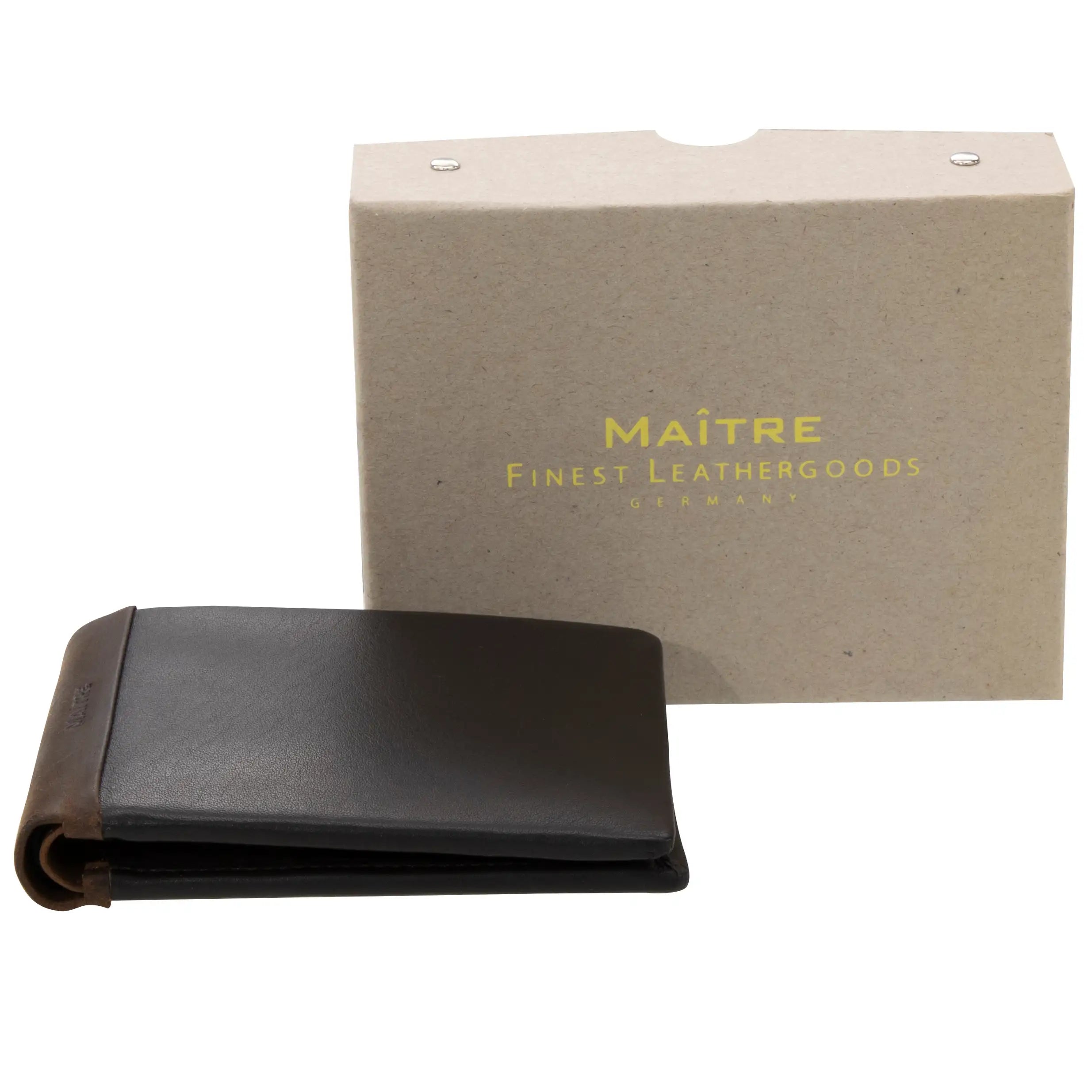 Maitre Bundenbach Gandolf Billfold H4 - Darkbrown