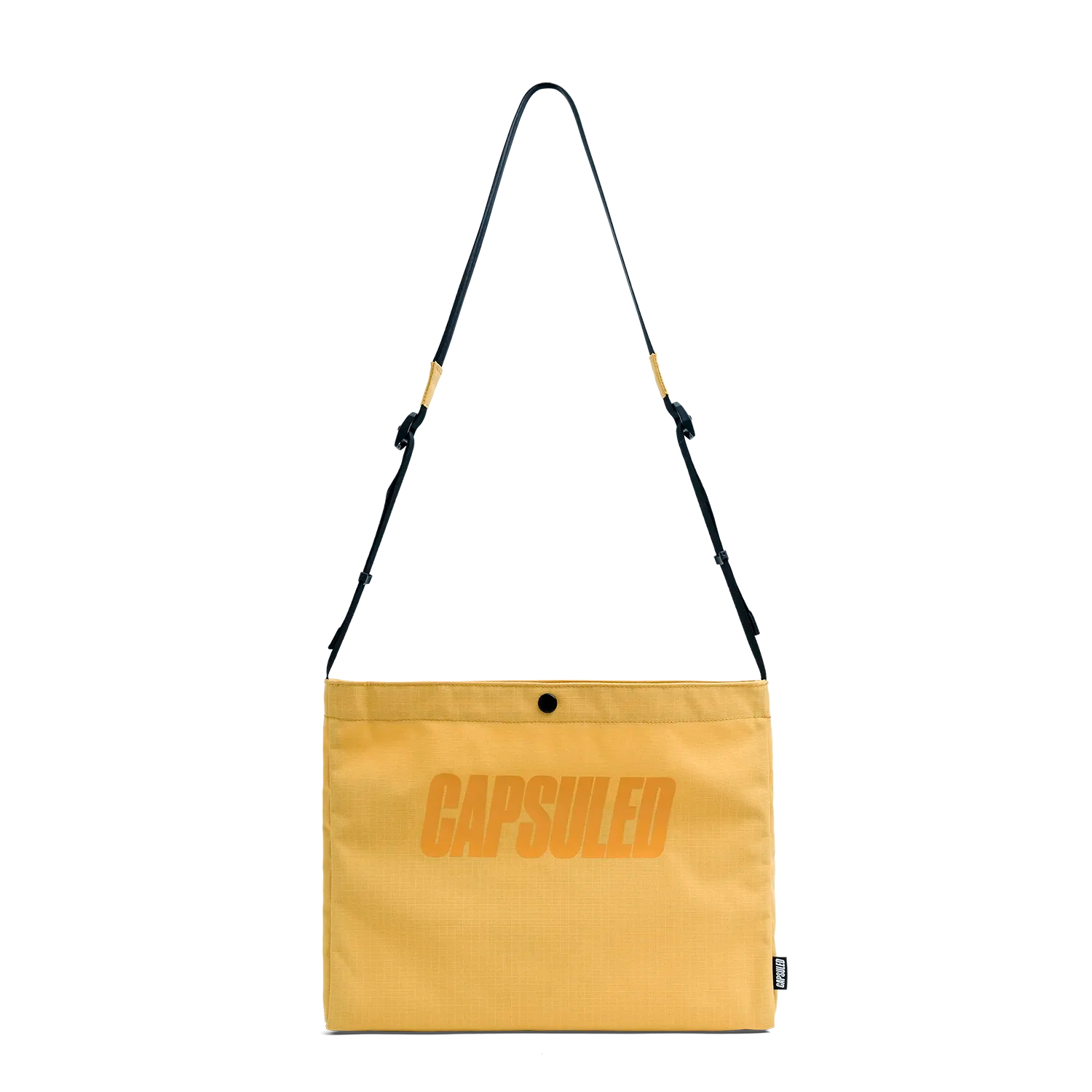 Capsuled Musette Umhängetasche 36 cm - Ochre