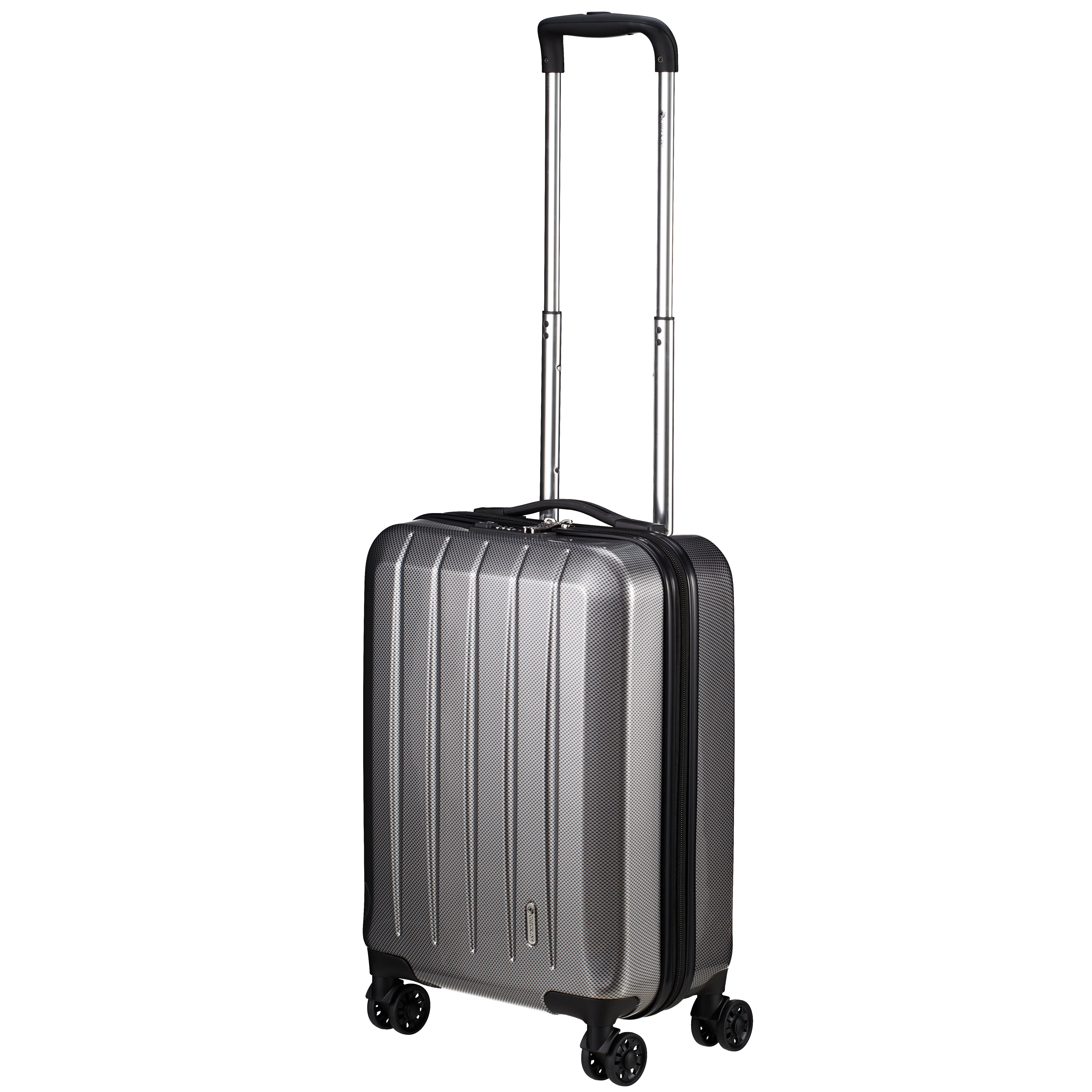 Check In London 2.0 4 wheel cabin trolley 50 cm silver