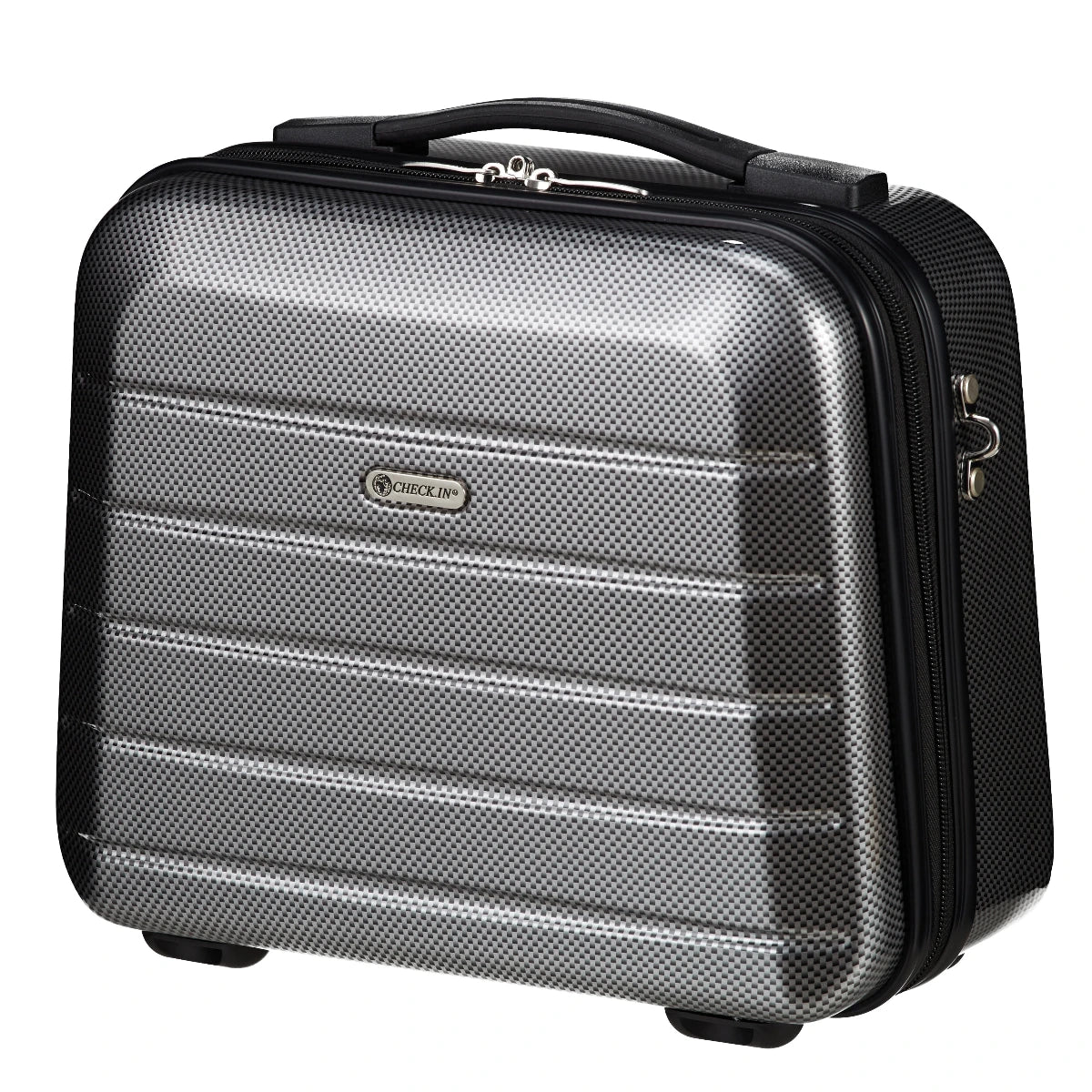 Check In London 2.0 Kosmetikkoffer 33 cm - Carbon Silber