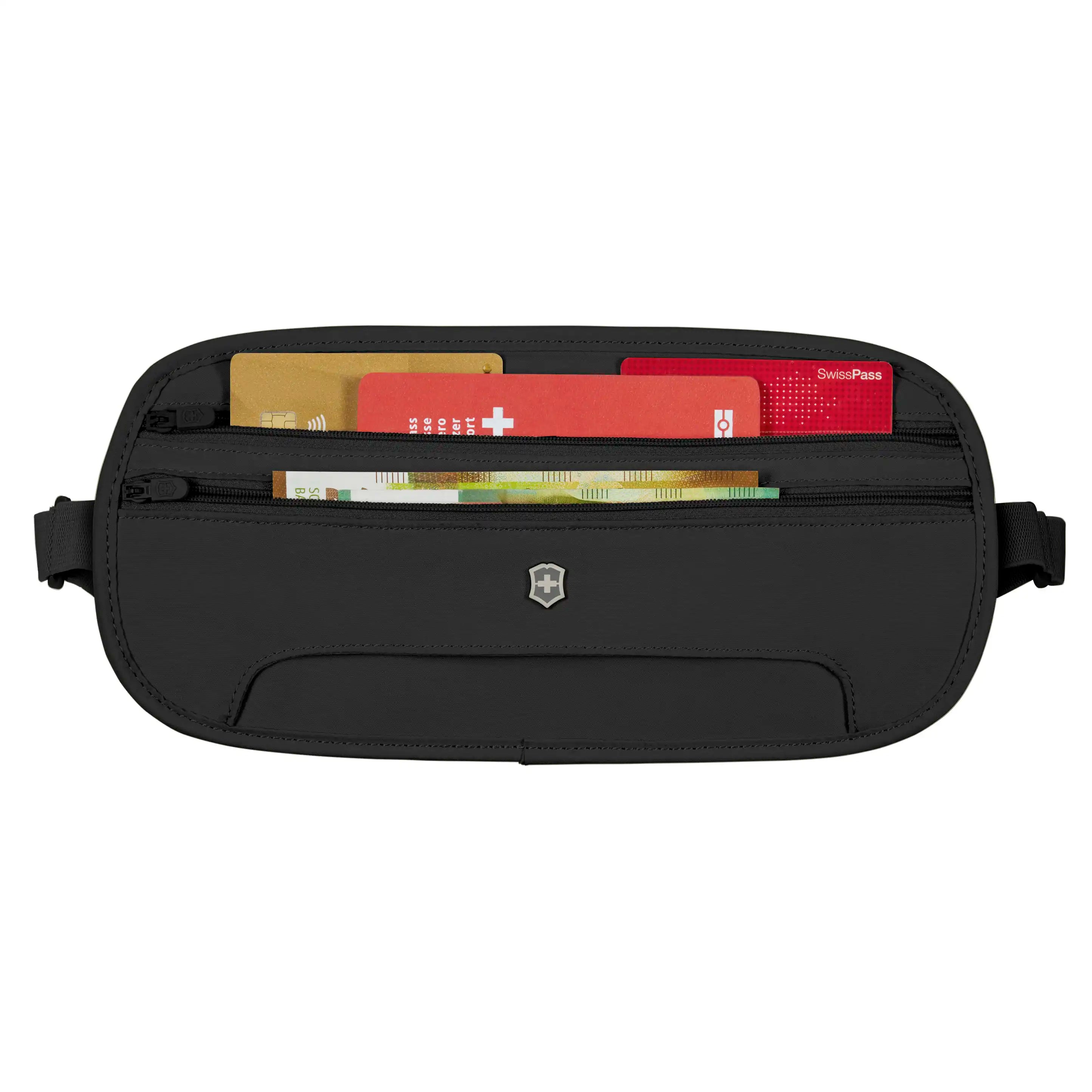 Victorinox Deluxe Safety Belt with RFID Protection 29 cm - Black