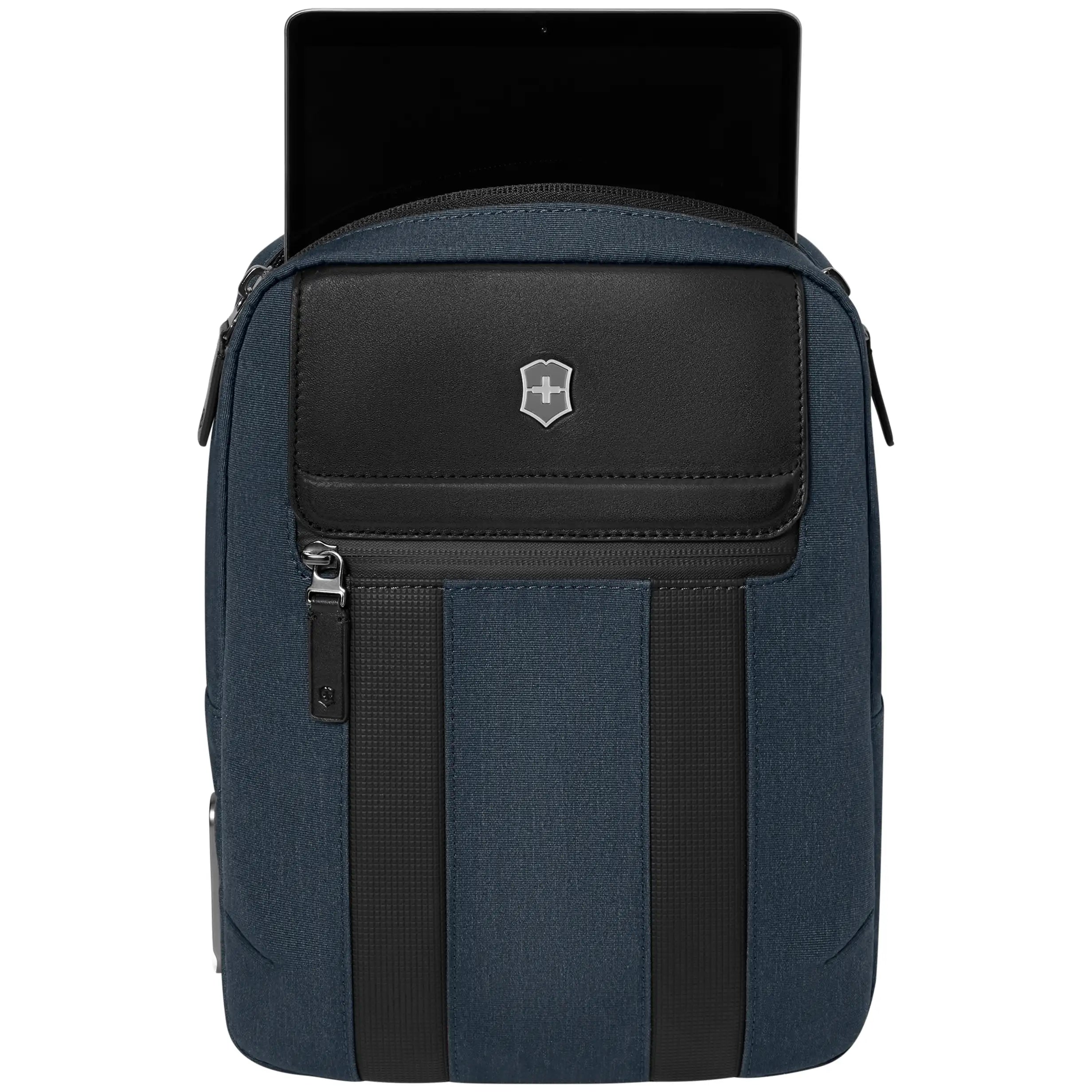 Victorinox Architecture Urban2 Sac Bandoulière 28 cm - Bleu Mélange/Noir