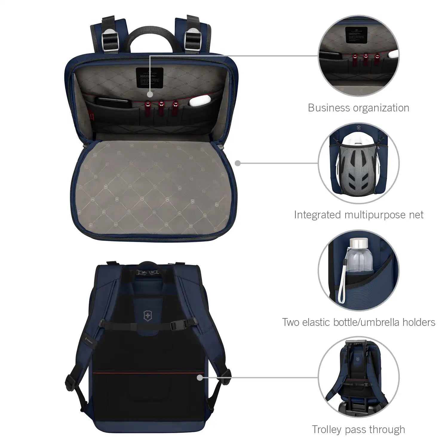 Victorinox Altmont Modern Commuter Backpack 47 cm - Navy Blue