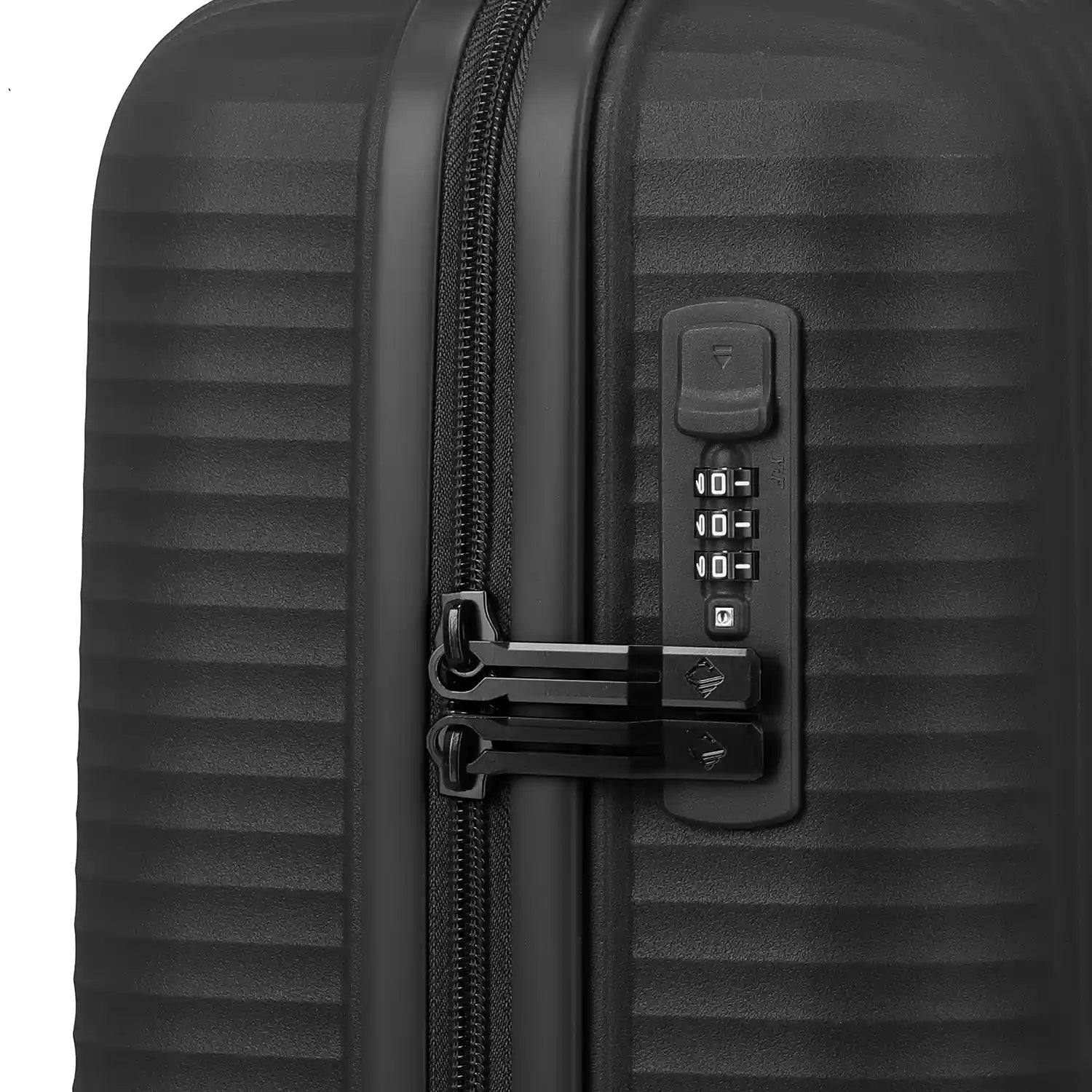 Travelite Air Stripe 4-Rollen Trolley S 55 cm - Black