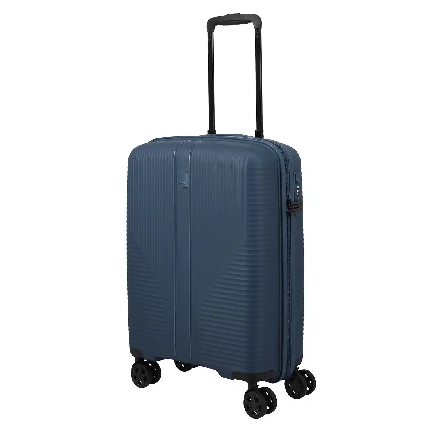 Travelite Air Stripe 4-Rollen Trolley S 55 cm - Navy