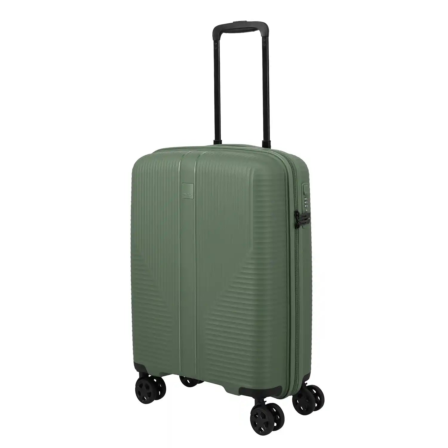Travelite Air Stripe 4-Rollen Trolley S 55 cm - Green