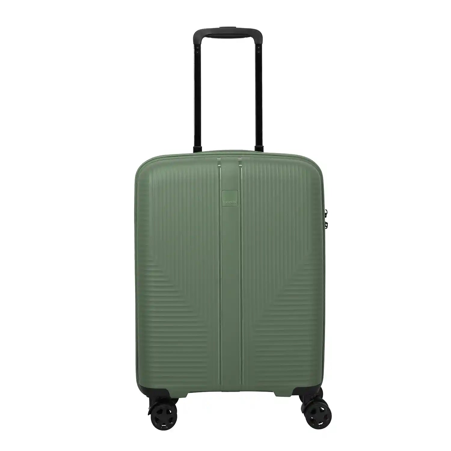 Travelite Air Stripe 4-Rollen Trolley S 55 cm - Green