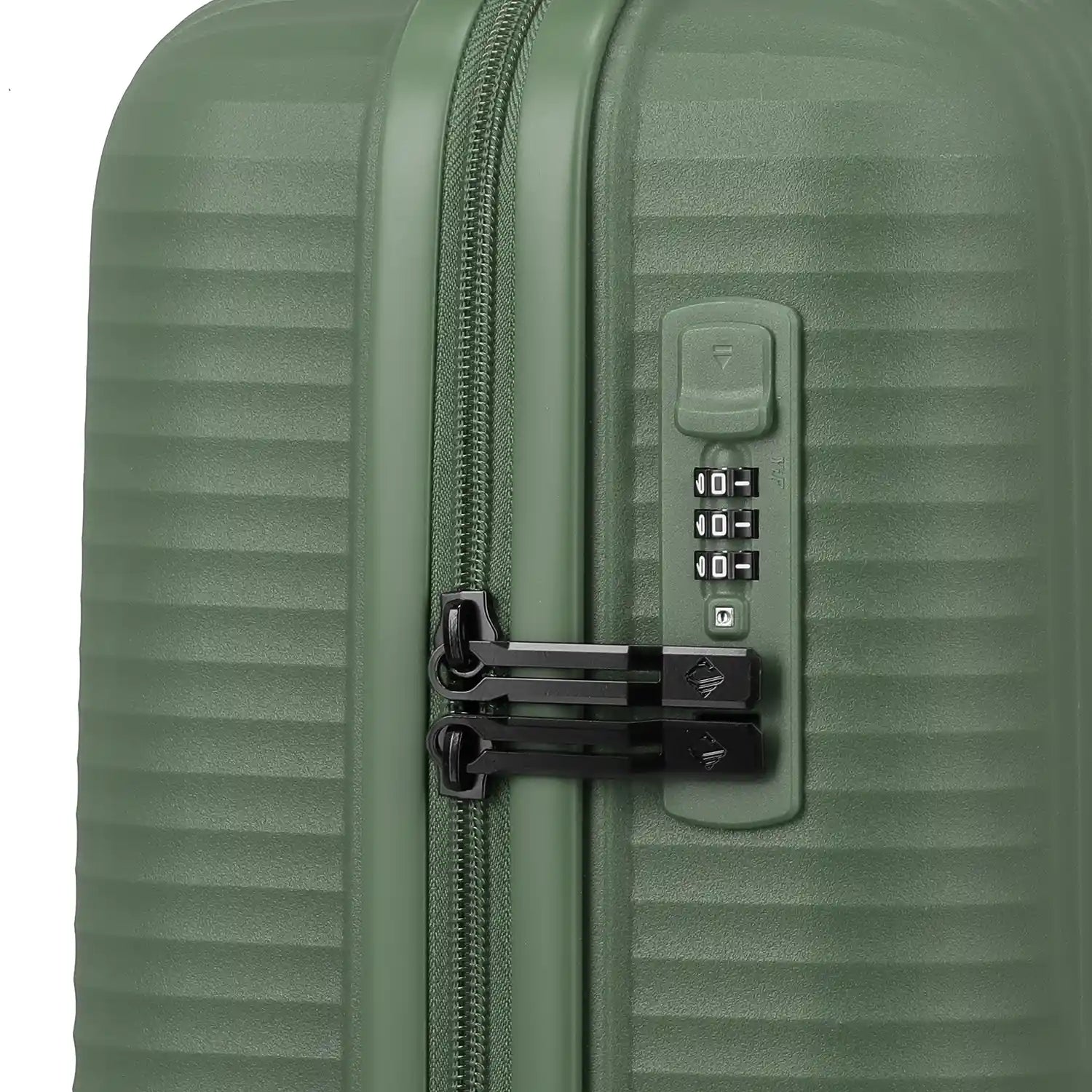 Travelite Air Stripe 4-Rollen Trolley S 55 cm - Green