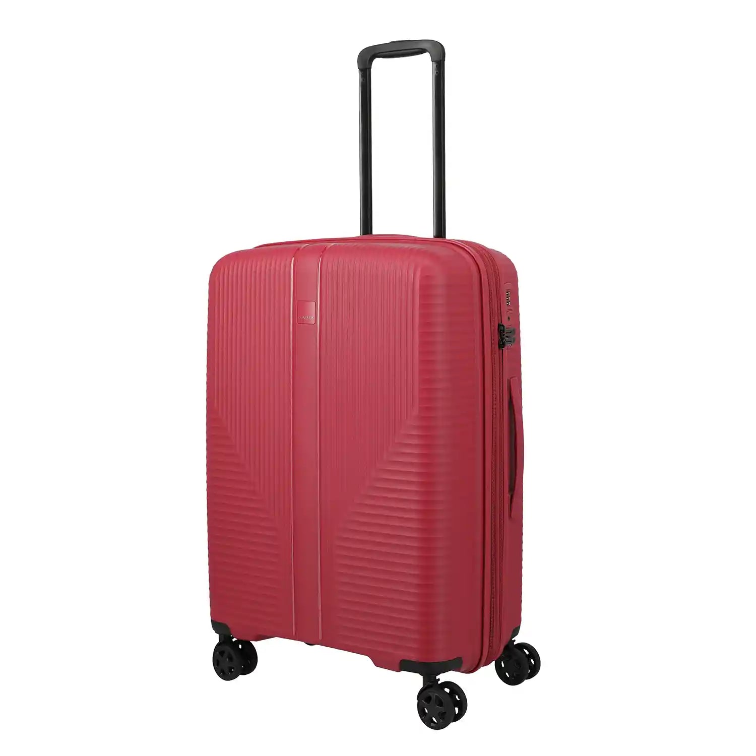 Travelite Air Stripe 4-Rollen Trolley M exp. 66 cm - Red