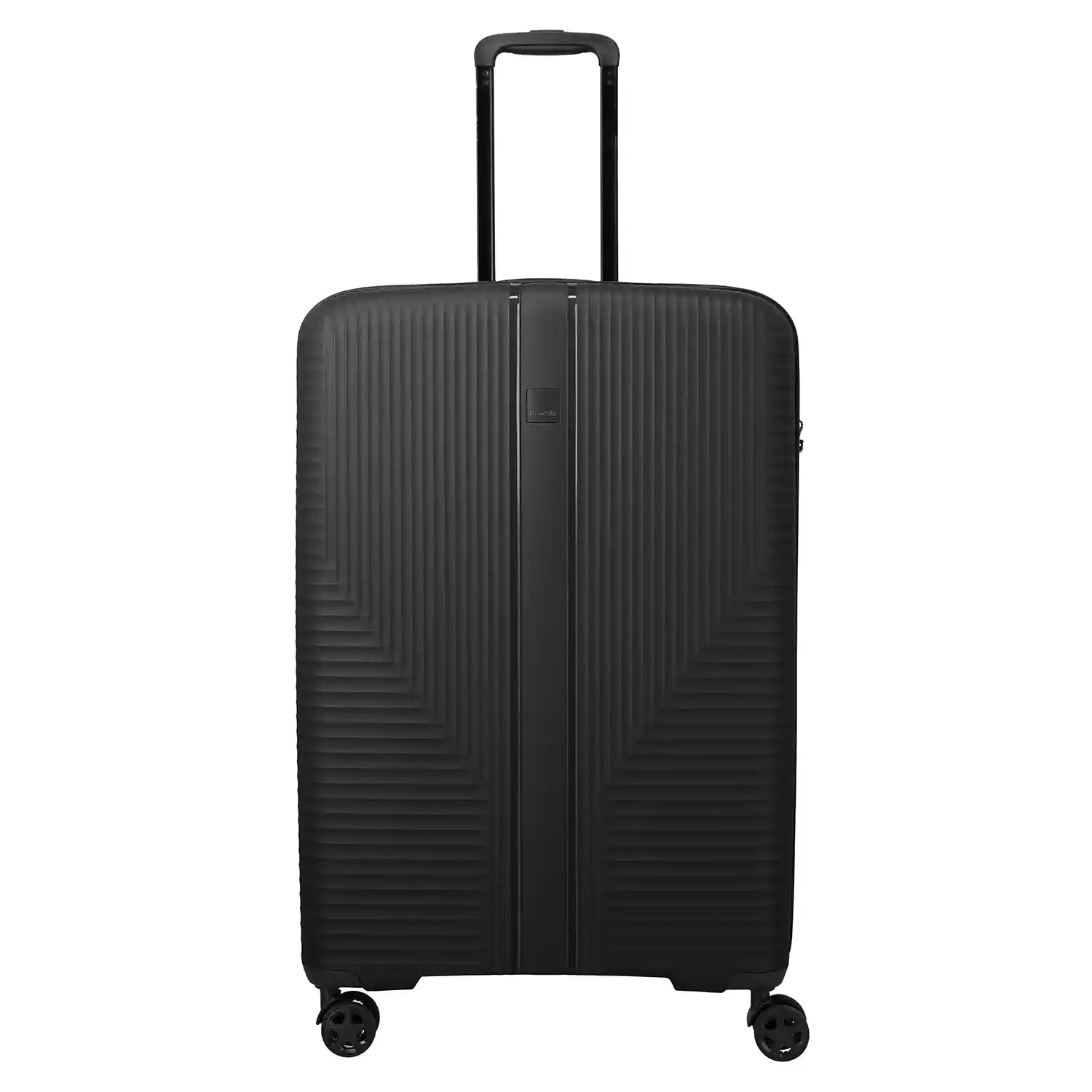 Travelite Air Stripe 4-Rollen Trolley L 77 cm - Black