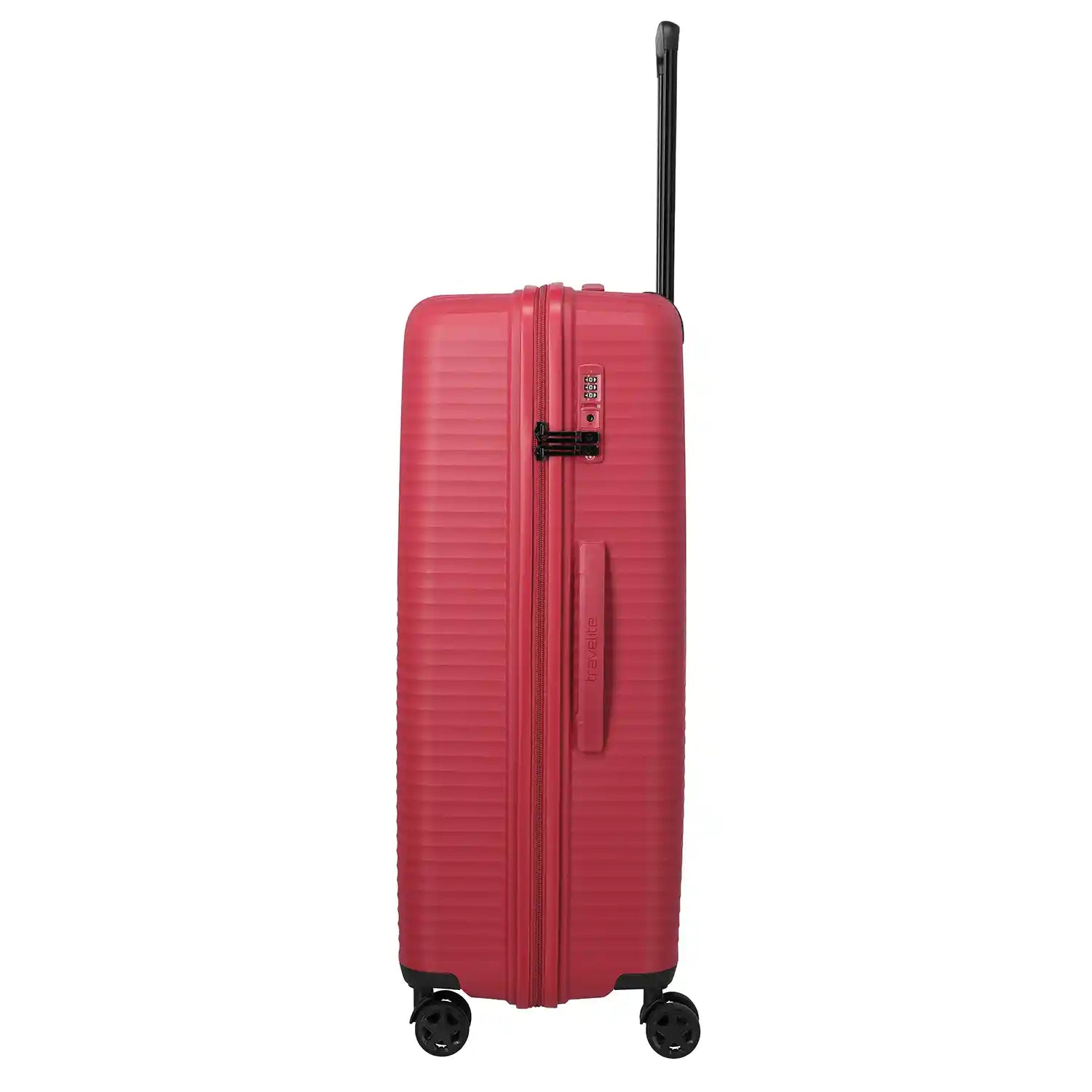 Travelite Air Stripe 4-Rollen Trolley L 77 cm - Red