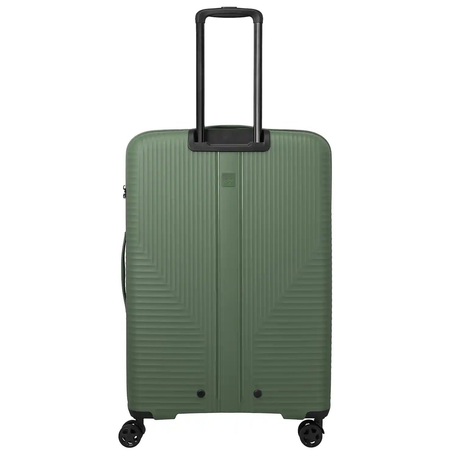 Travelite Air Stripe 4-Rollen Trolley L 77 cm - Green