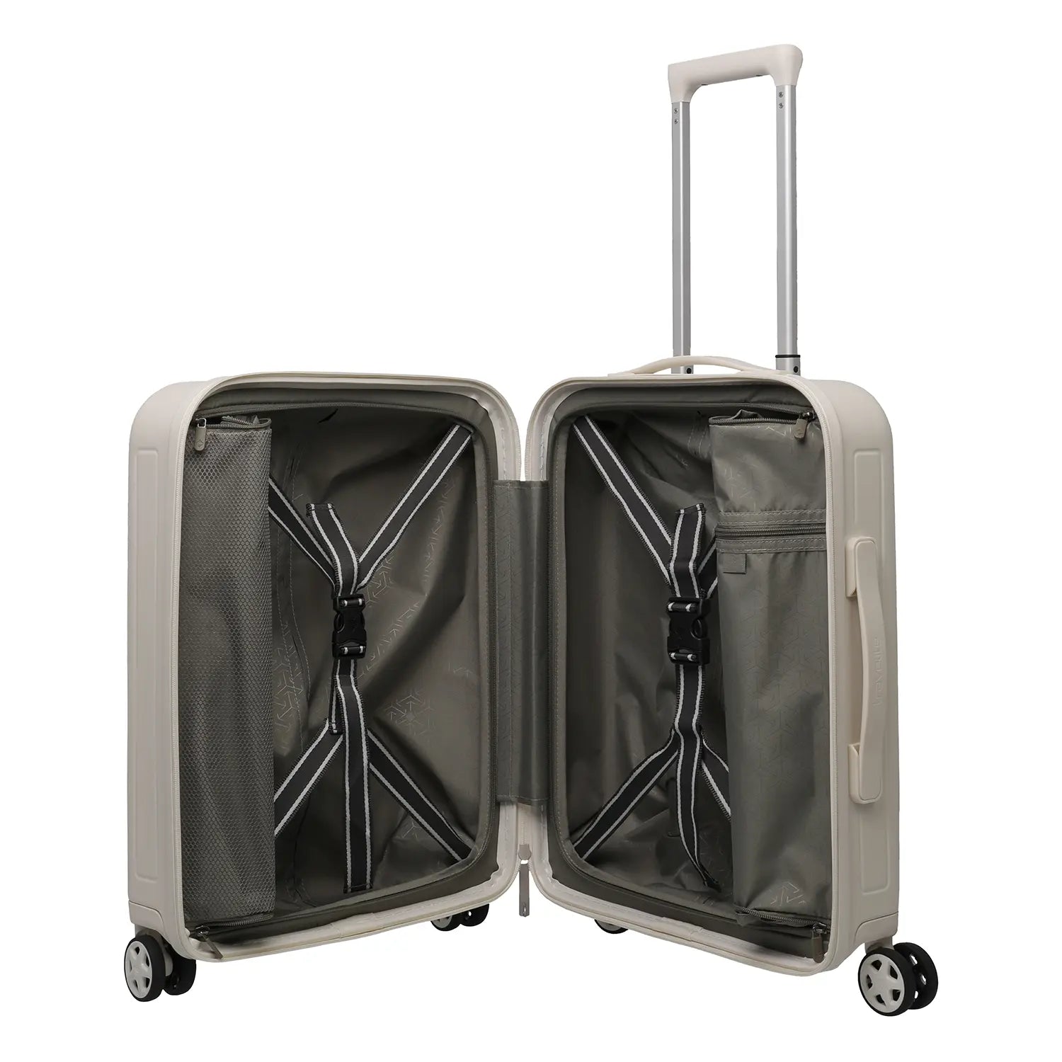 Travelite Panello 4-Rollen Trolley S 55 cm - Ivory