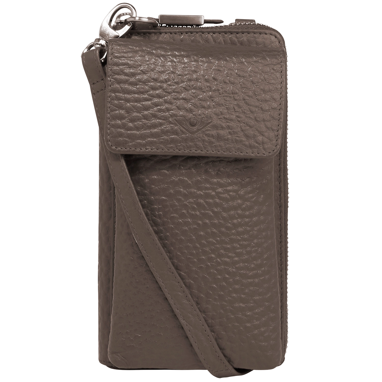 VOi-Design Hirsch Bonita Handybörse 19 cm - Tobacco