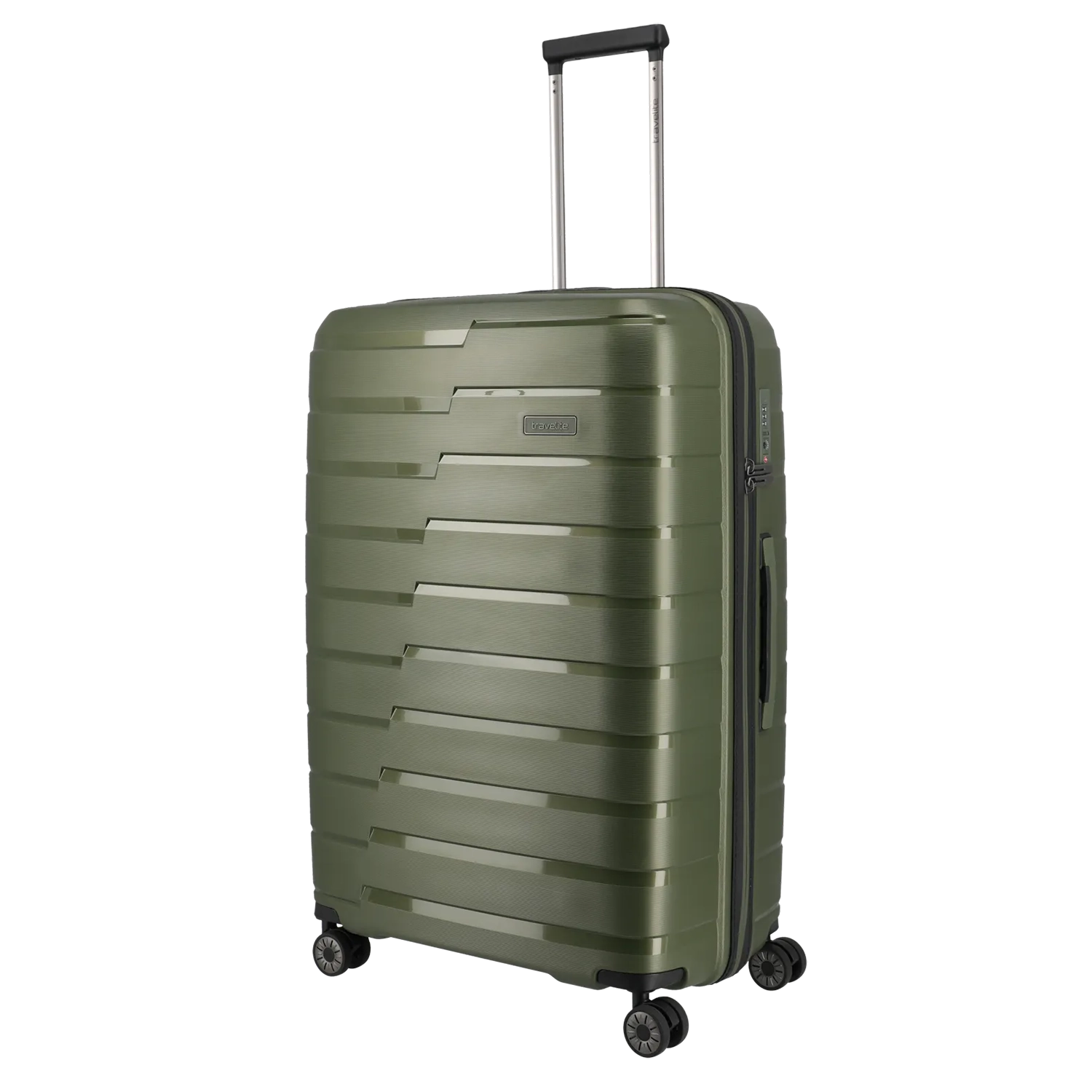 Travelite Air Base 4-Rollen Trolley 77 cm - Olive