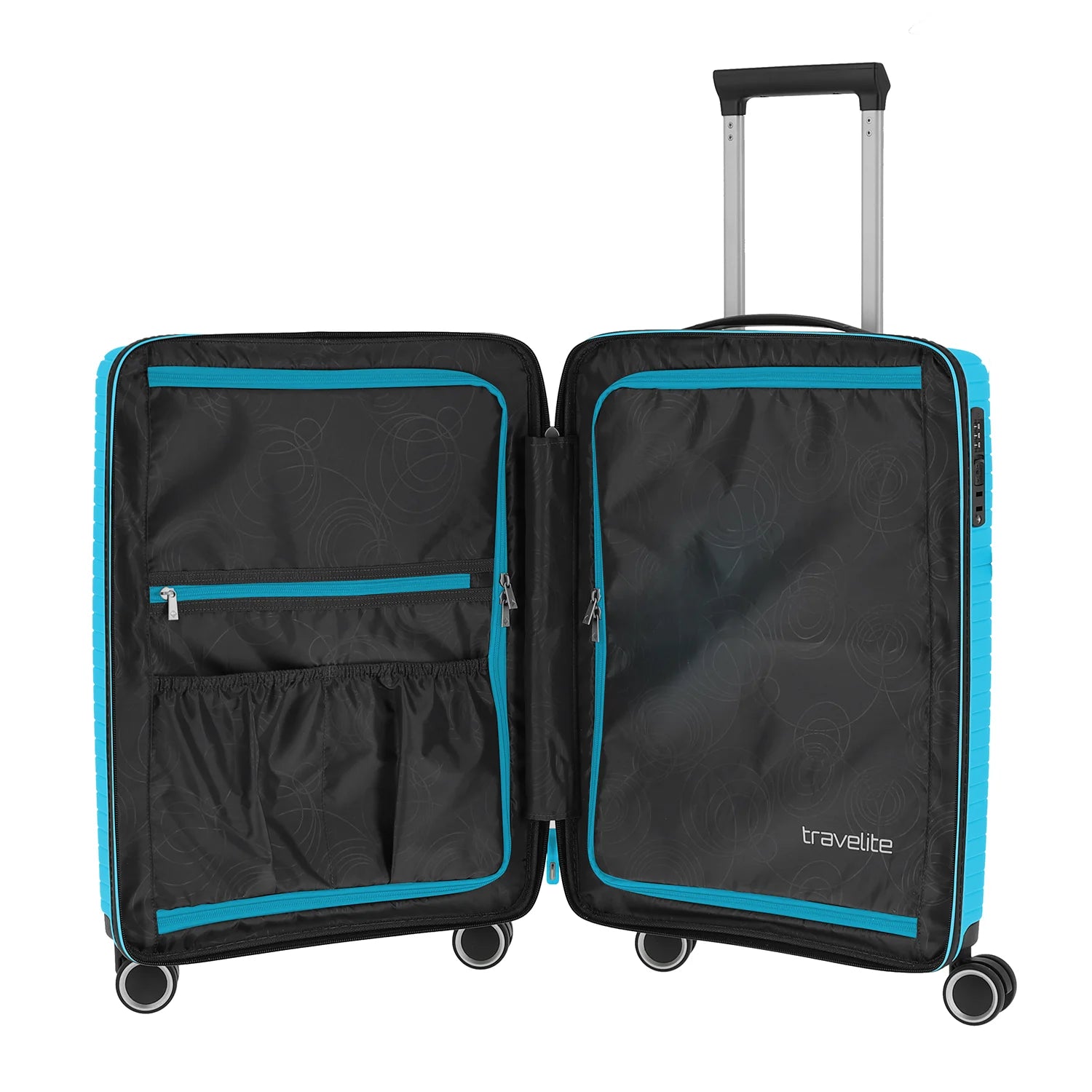 Travelite Orbita 4-Rollen Kabinentrolley S 55 cm - Türkis