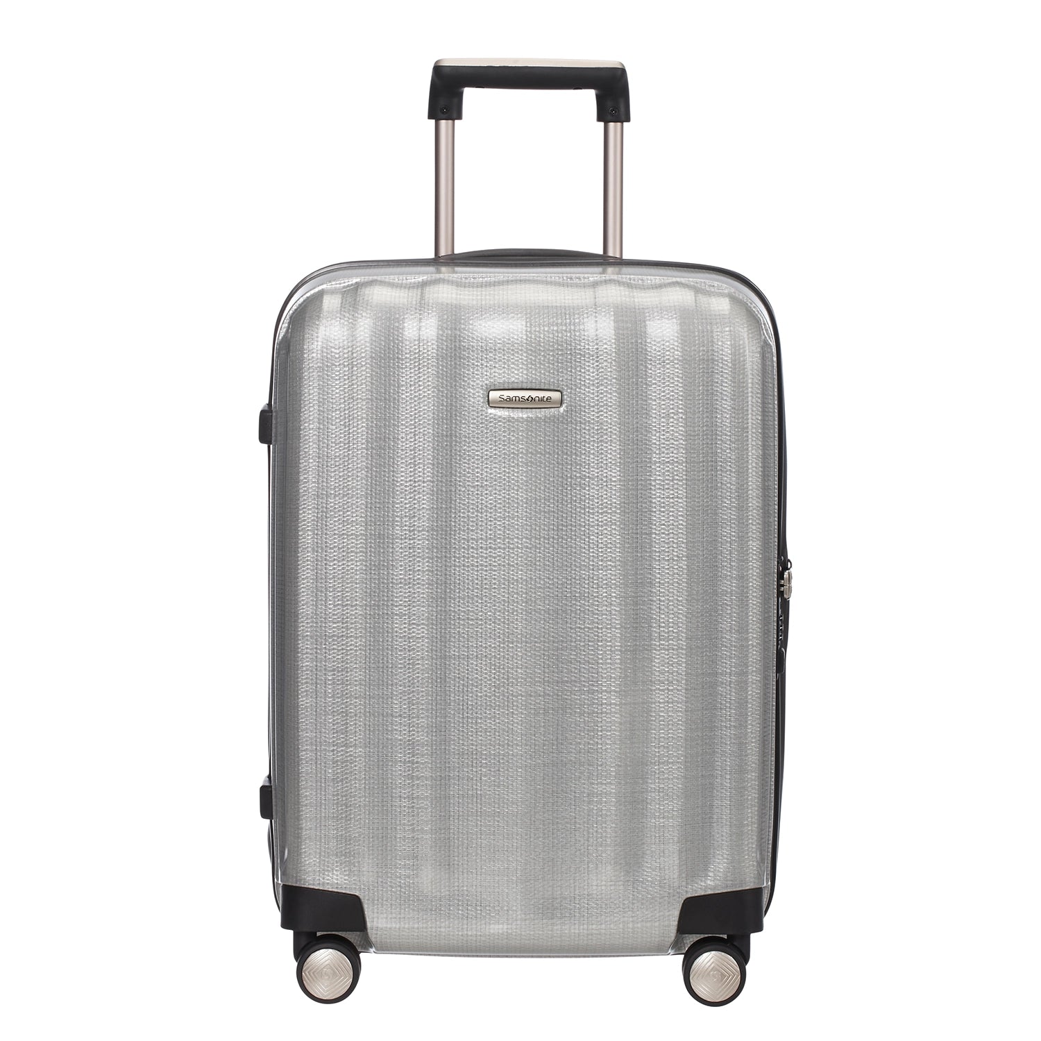 Samsonite Lite-Cube 4-Rollen-Handgepäcktrolley 55 cm - Silver