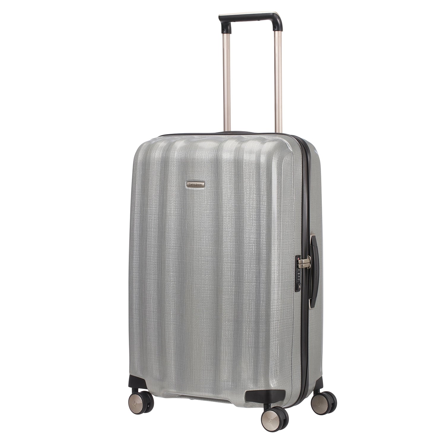 Samsonite Lite-Cube 4-Rollen-Trolley 76 cm - Silver