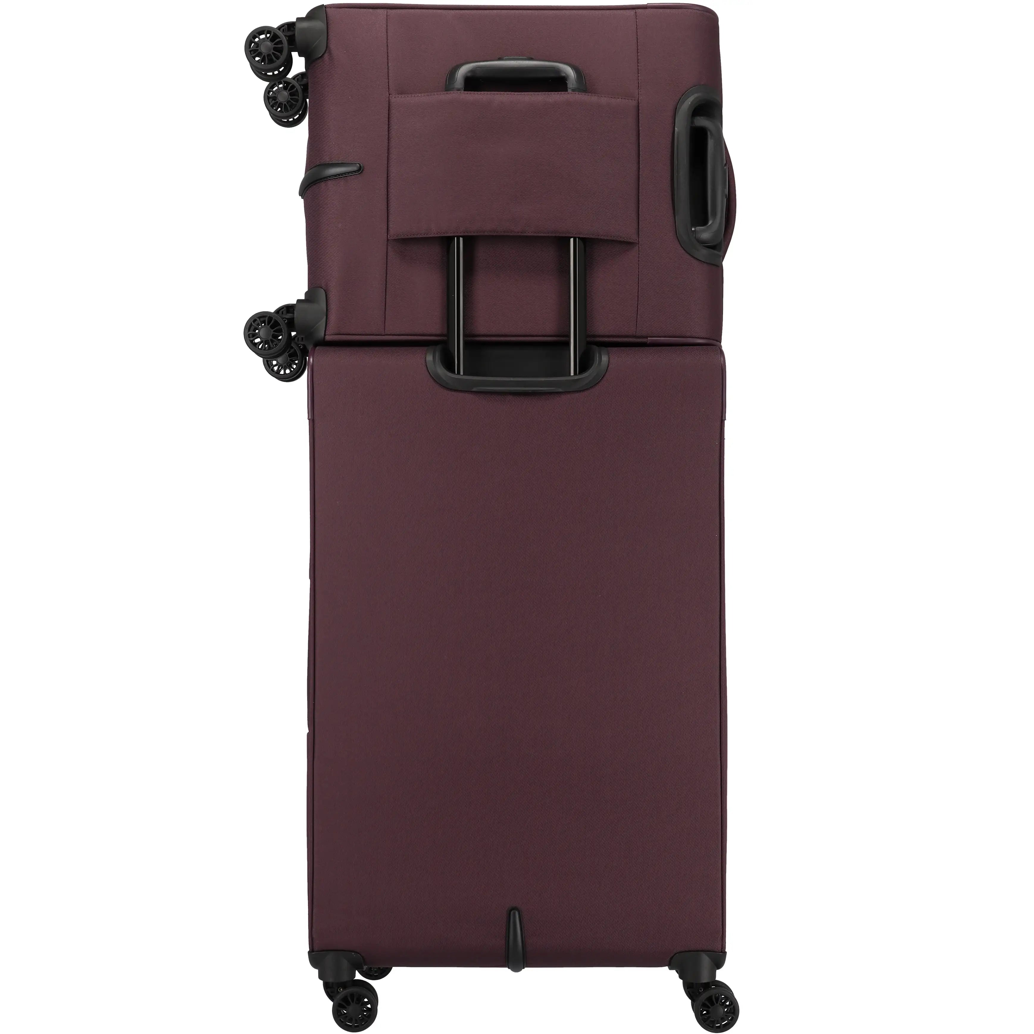 Travelite Croatia 4-Rollen Kabinentrolley 55 cm - Aubergine