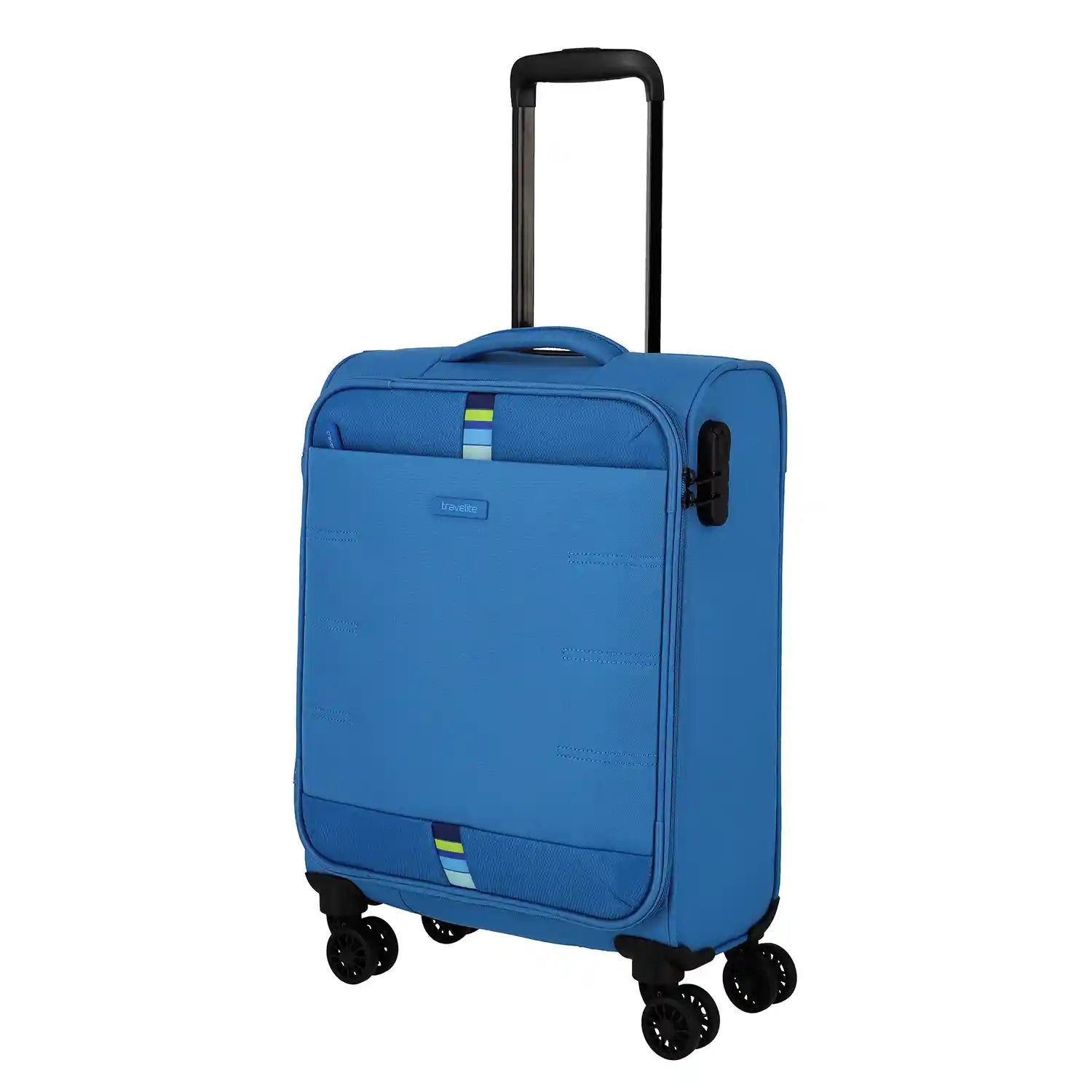 Travelite Rügen 4-Rollen Trolley S 55 cm - Schwarz