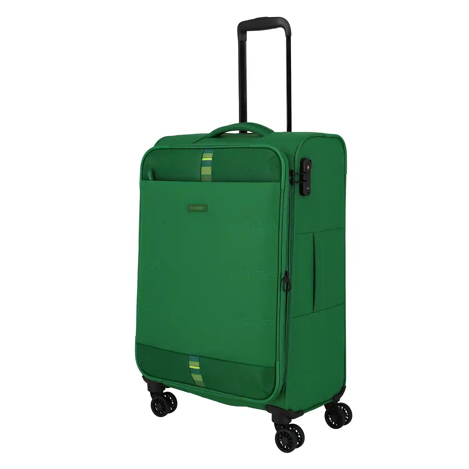 Travelite Rügen 4-Rollen Trolley M 67 cm - Schwarz