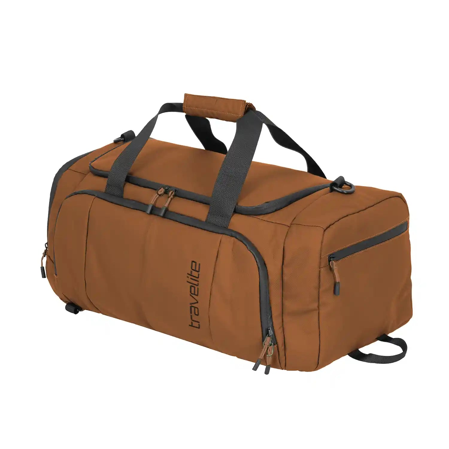 Frontansicht Travelite Briize Weekender 53 cm - Curry