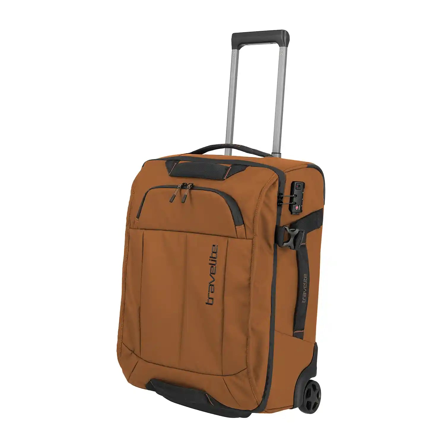 Travelite Briize Rollenreisetasche S 55 cm in Curry - Die ideale Reisetasche für Kurztrips