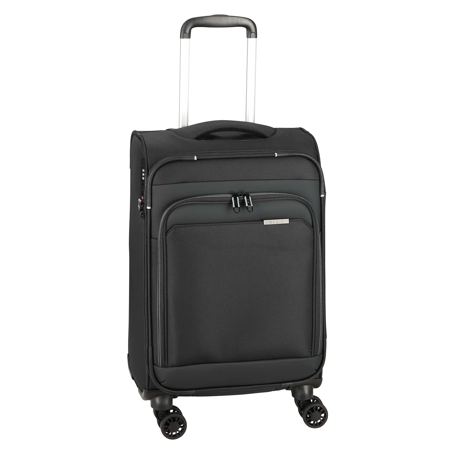 d&n Travel Line 9504 4-Rollen Kabinentrolley S 55 cm - Black