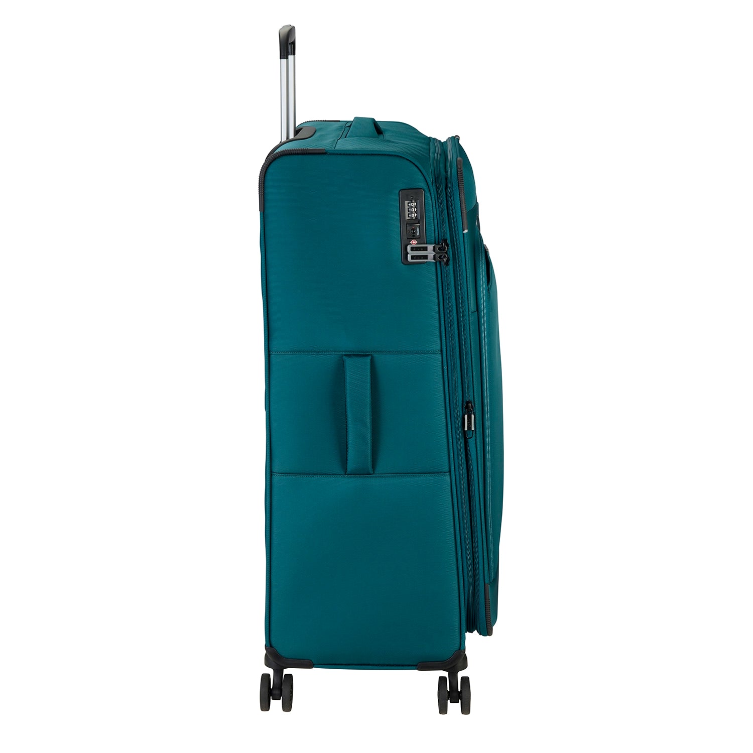 d&n Travel Line 9504 4-Rollen Trolley L 76 cm - Petrol