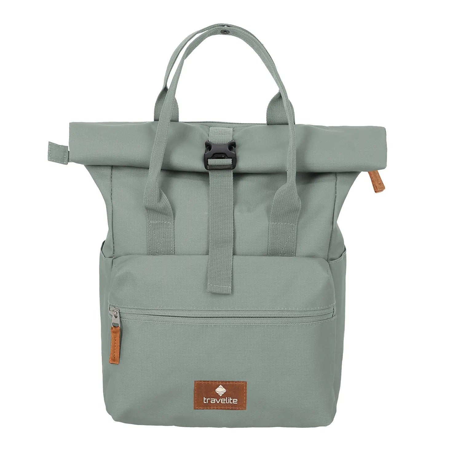 Travelite Basics Short Handle Rollup Rucksack 37 cm - Mint