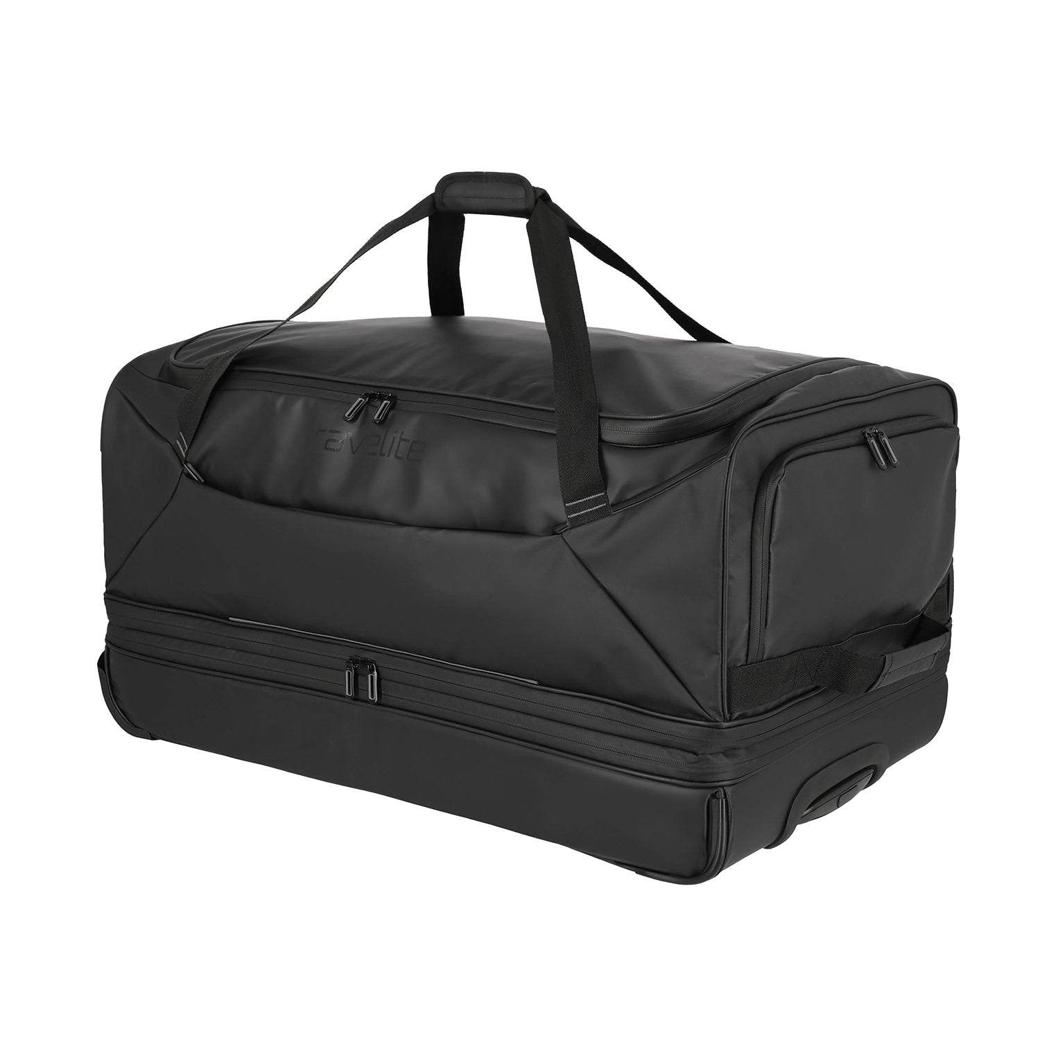 Travelite Basics Rollenreisetasche 80 cm - Schwarz