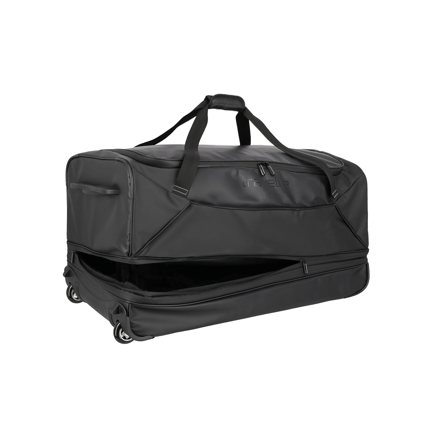 Travelite Basics Rollenreisetasche 80 cm - Schwarz