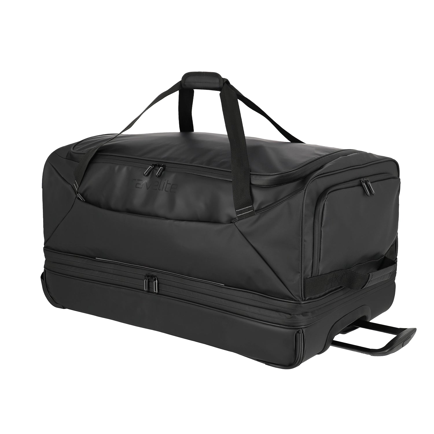 Travelite Basics Rollenreisetasche 80 cm - Schwarz