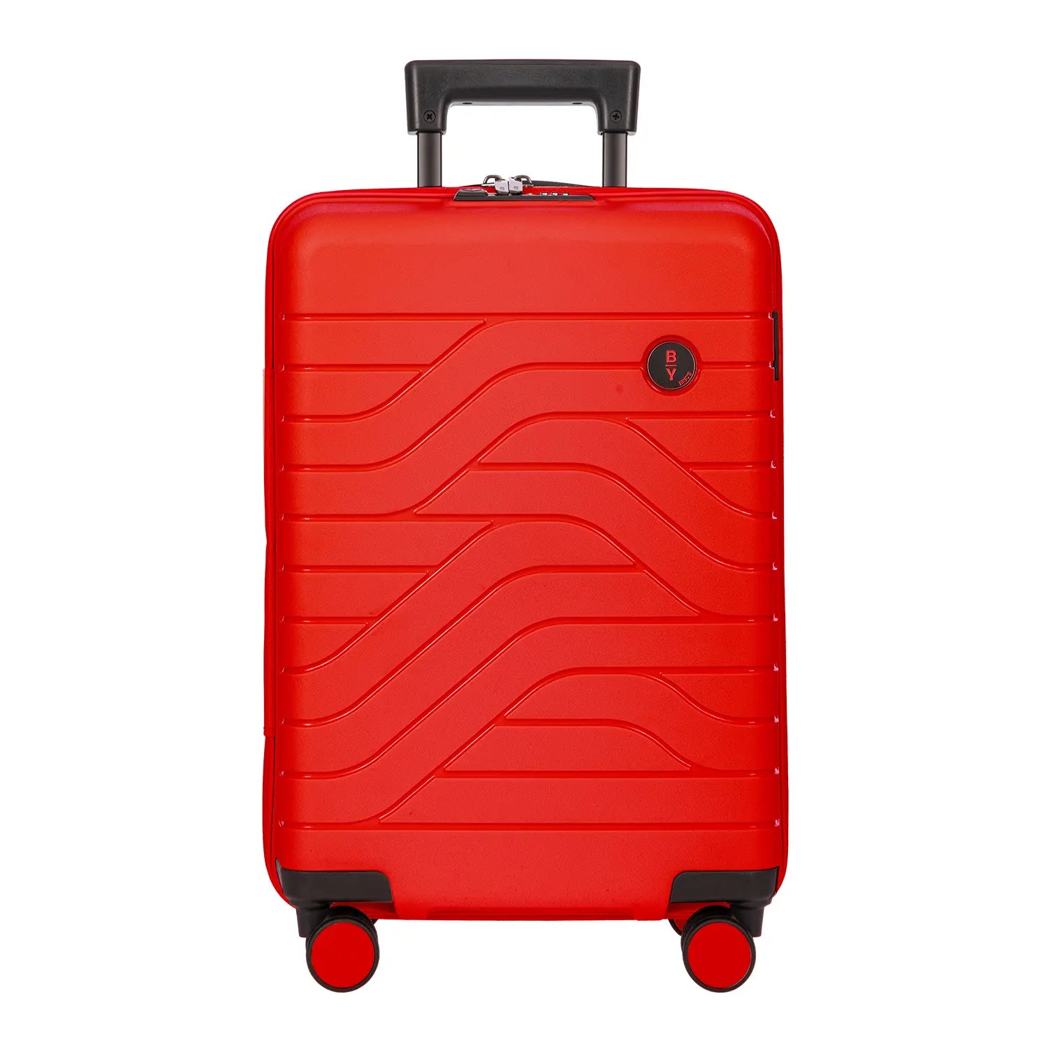 BY by Brics Ulisse 4-Rollen Kabinentrolley 55 cm - Rosso