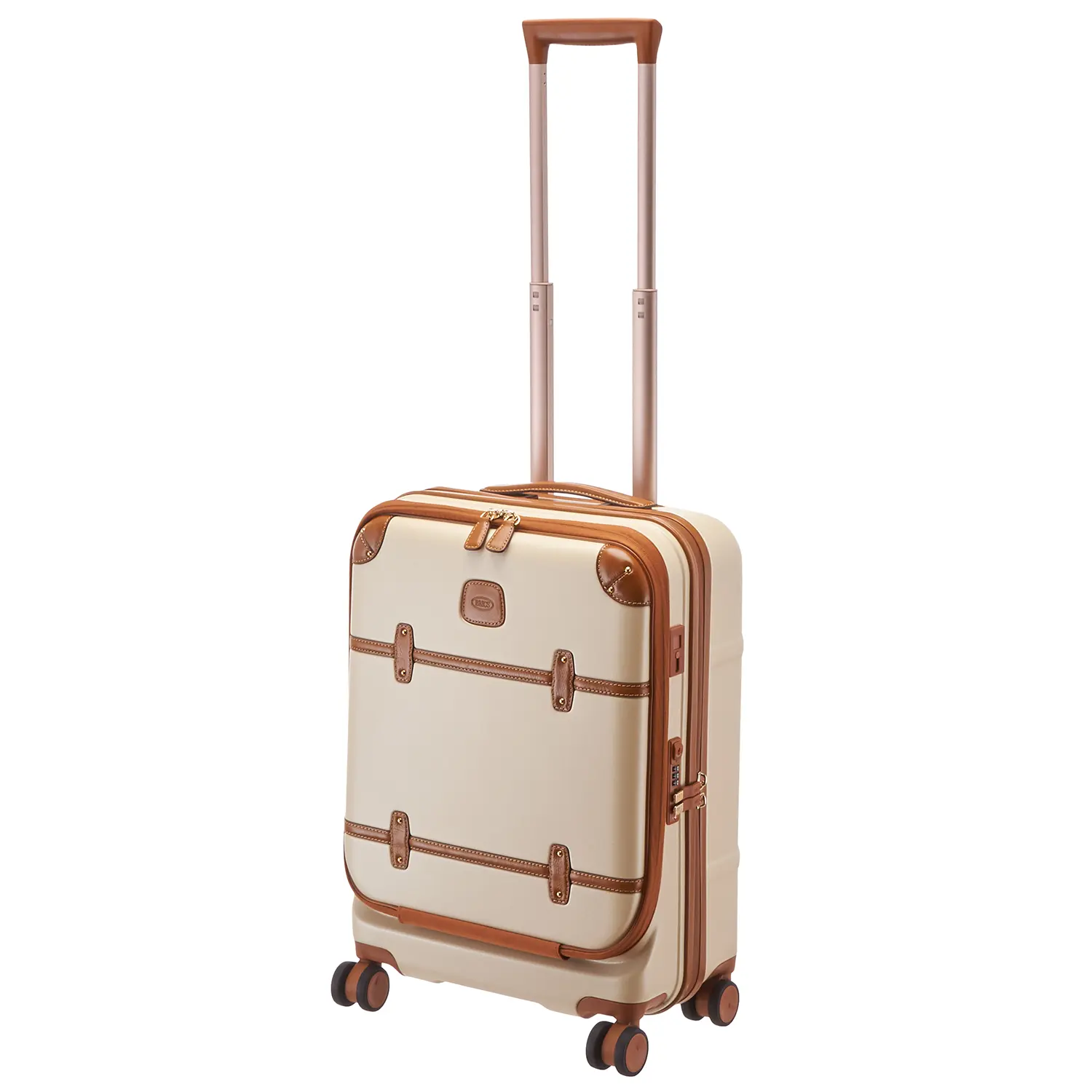 Brics Bellagio 4-Rollen Kabinentrolley 55 cm in Cream