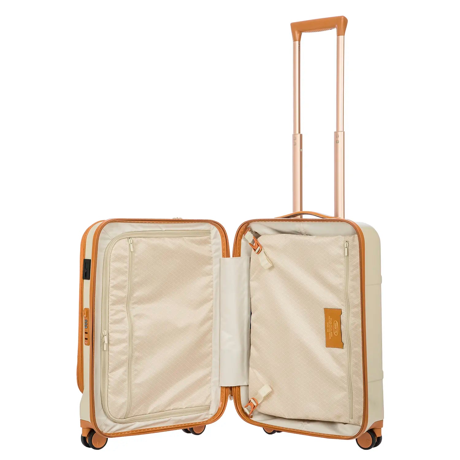 Brics Bellagio 4-Rollen Kabinentrolley 55 cm - Cream