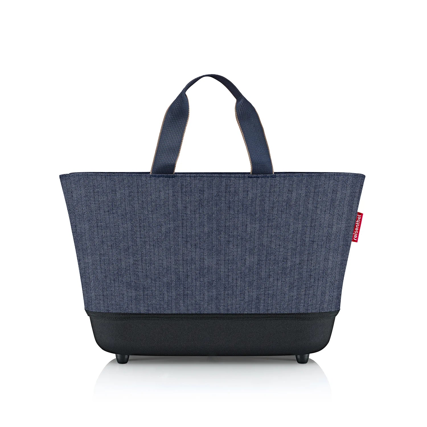 Reisenthel Shopping shopping basket 48 cm - Herringbone Dark Blue