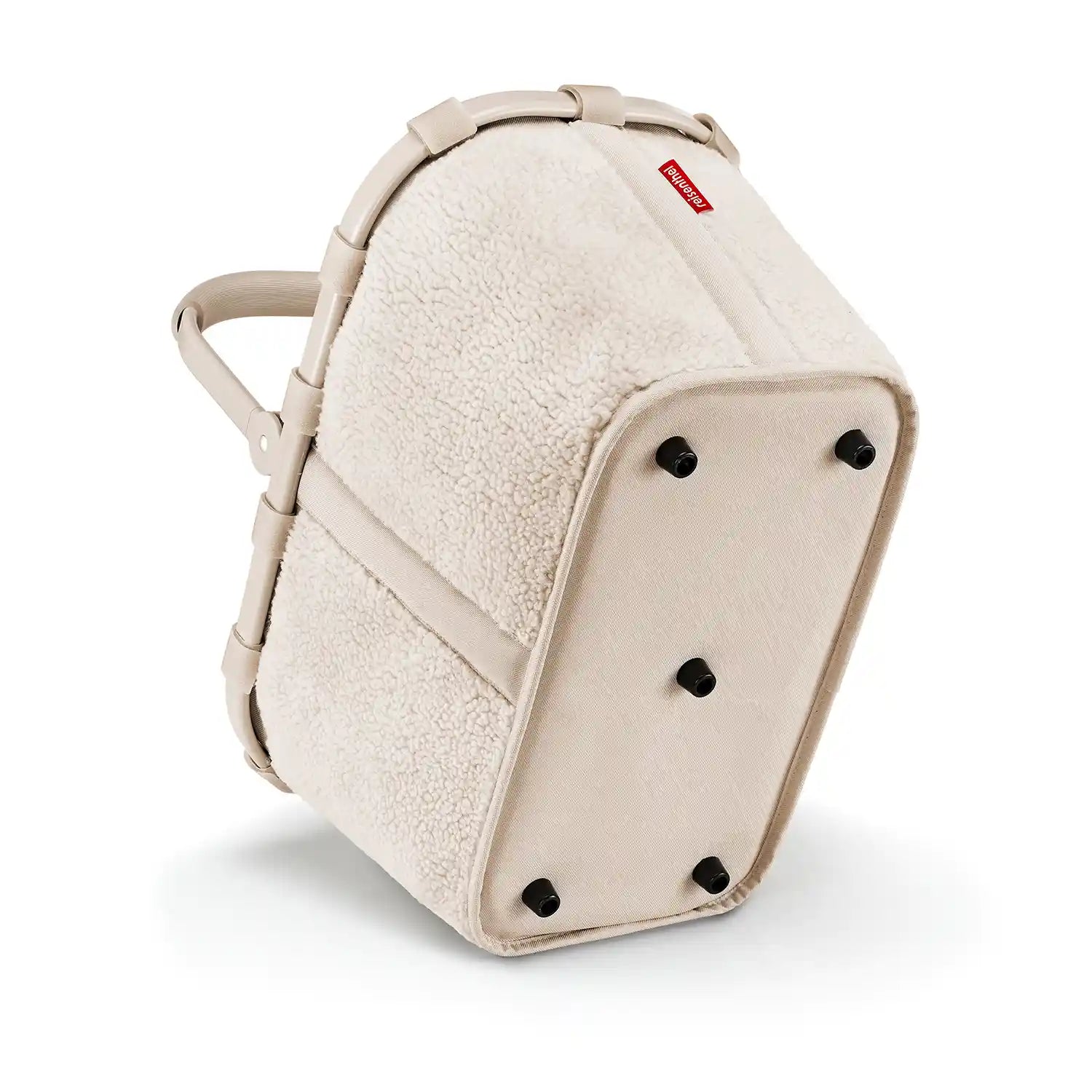 Bodenansicht Reisenthel Shopping Carrybag Teddy Sand Einkaufskorb 48 cm