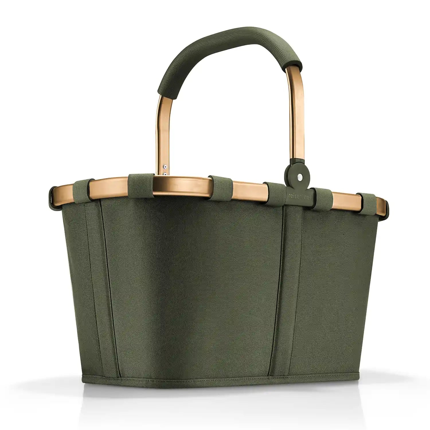 Reisenthel Shopping Carrybag 48 cm Forest Gold – leichter, stabiler und moderner Einkaufskorb im eleganten Design