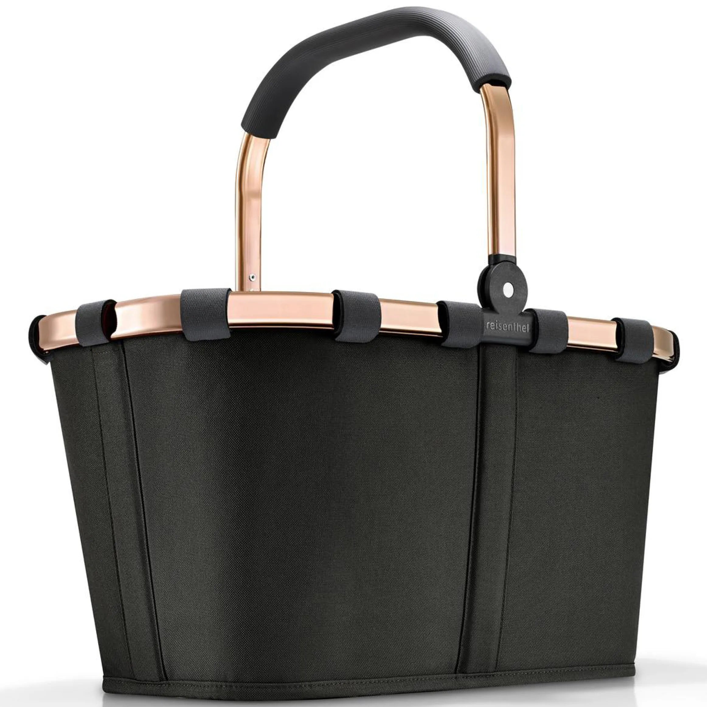 Reisenthel Shopping Carrybag Panier à provisions 48 cm - Cadre Bronze/Noir