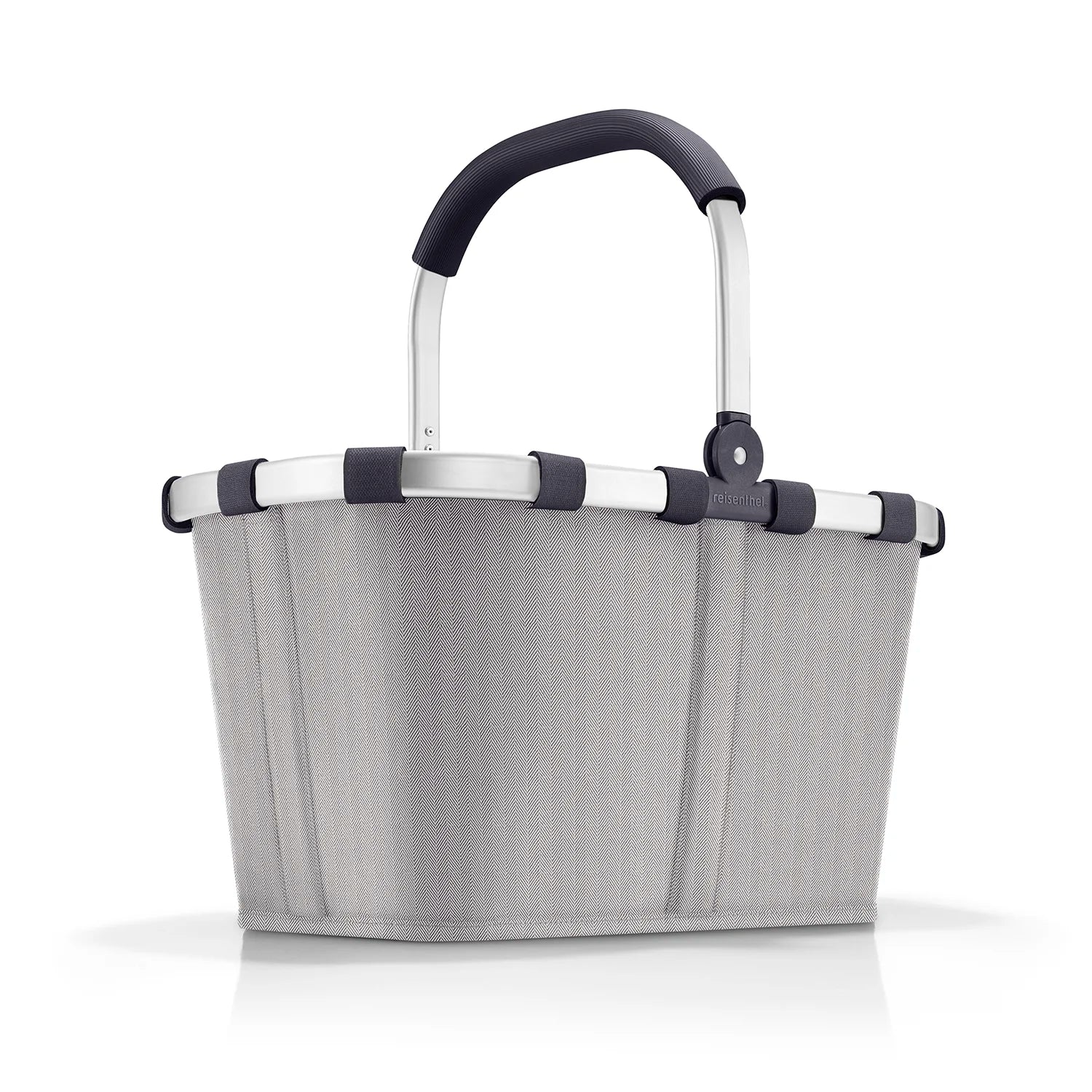 Reisenthel Shopping Carrybag Einkaufskorb 48 cm - Herringbone Grey