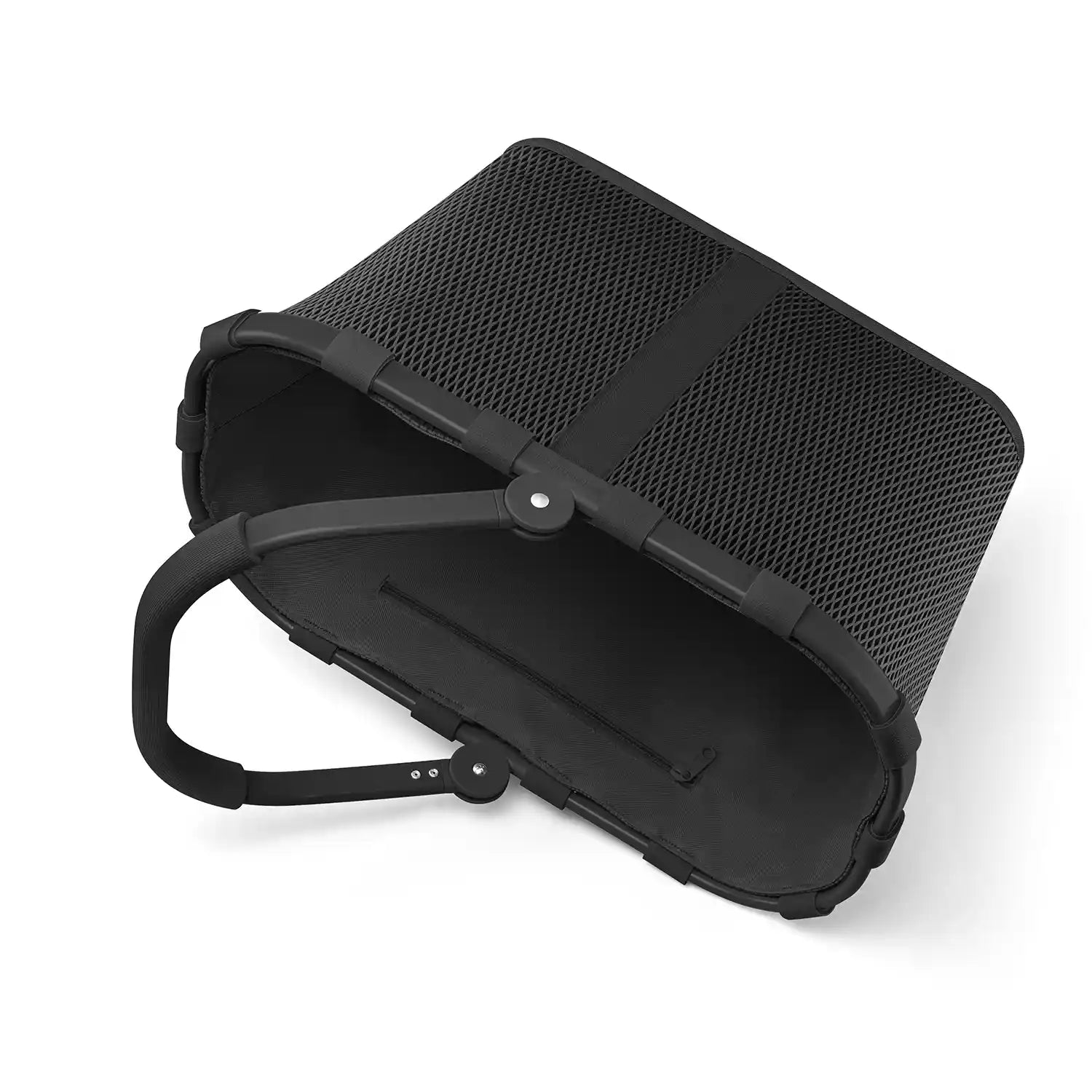 Faltbarer Griff beim Reisenthel Shopping Carrybag 48 cm Mesh Black für Einkäufe