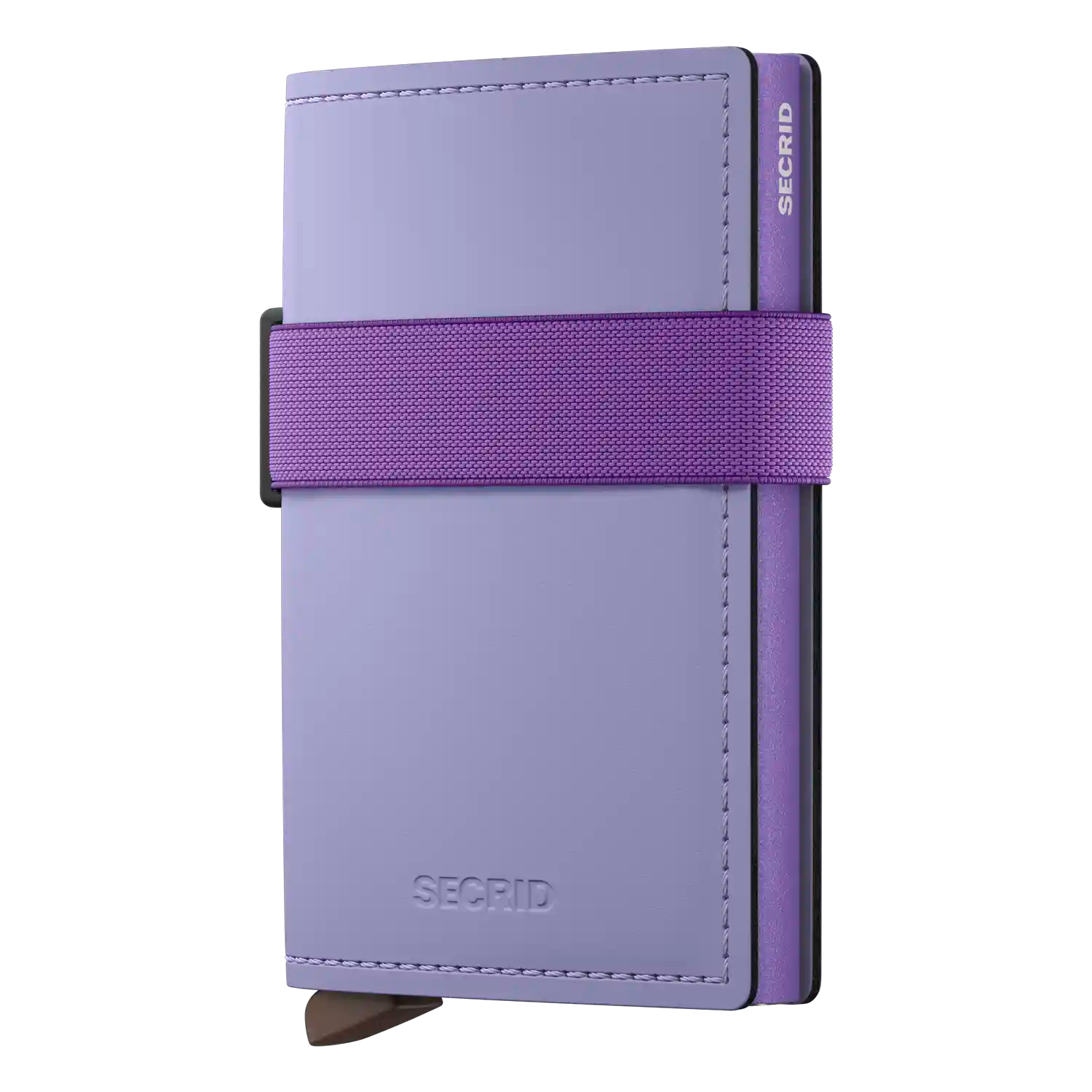 Secrid Wallets Bandwallet Matte 10 cm Lilac-Violet – moderne lila Geldbörse mit elastischem Band