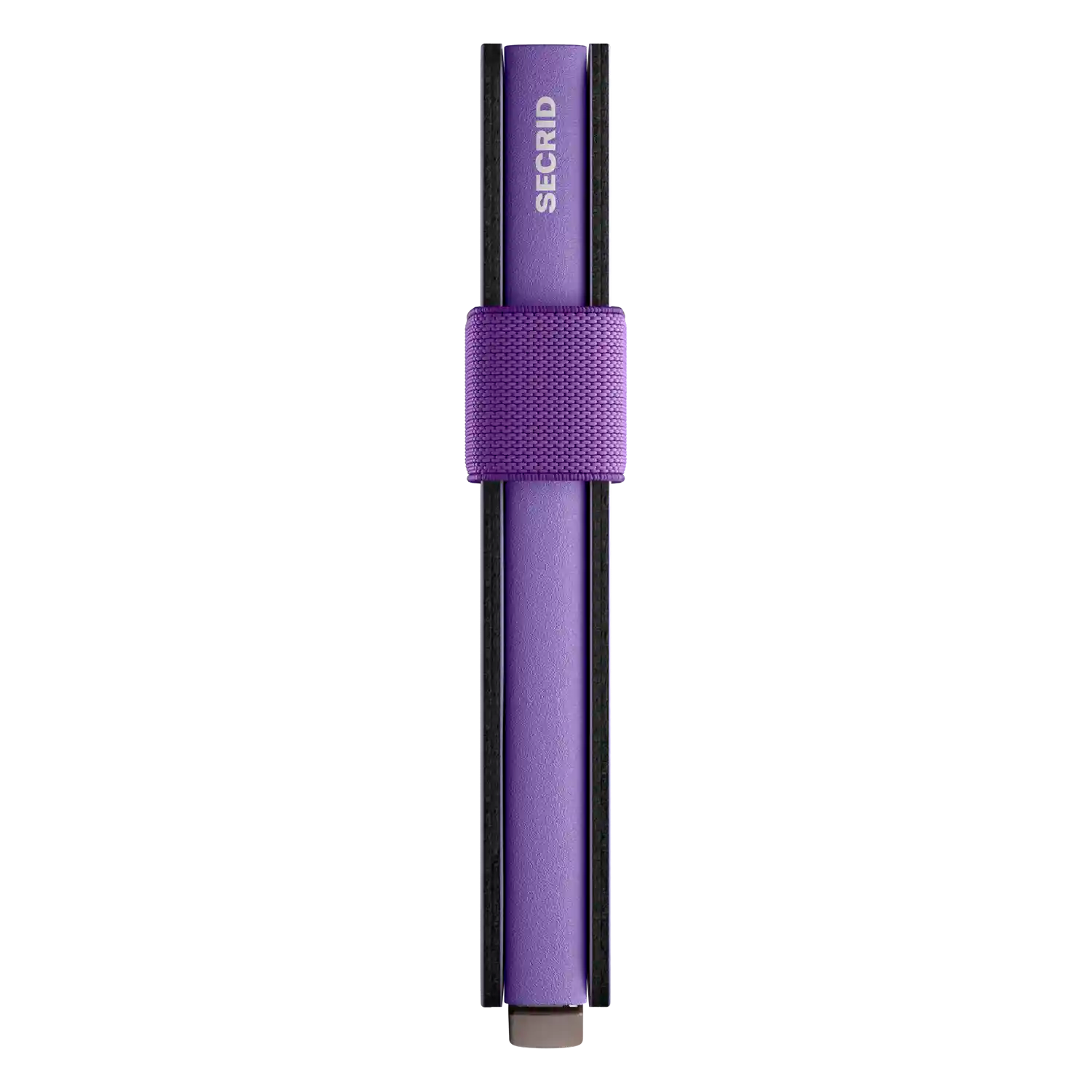 Seitenansicht Secrid Bandwallet Matte Lilac-Violet 10 cm Portemonnaie