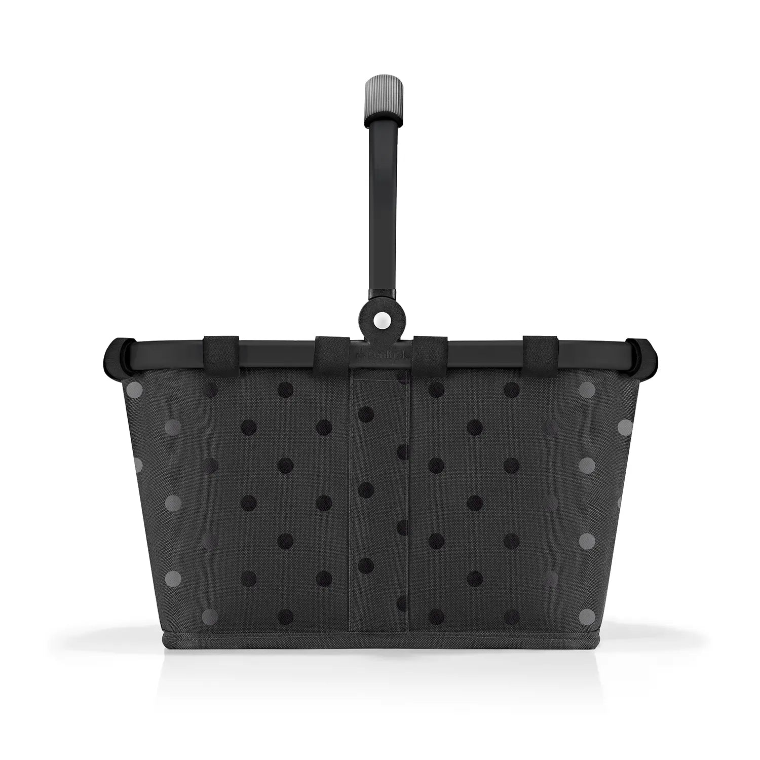 Reisenthel Shopping Carrybag XS Children's Shopping Basket 33 cm - Frame Glossy Dots Black