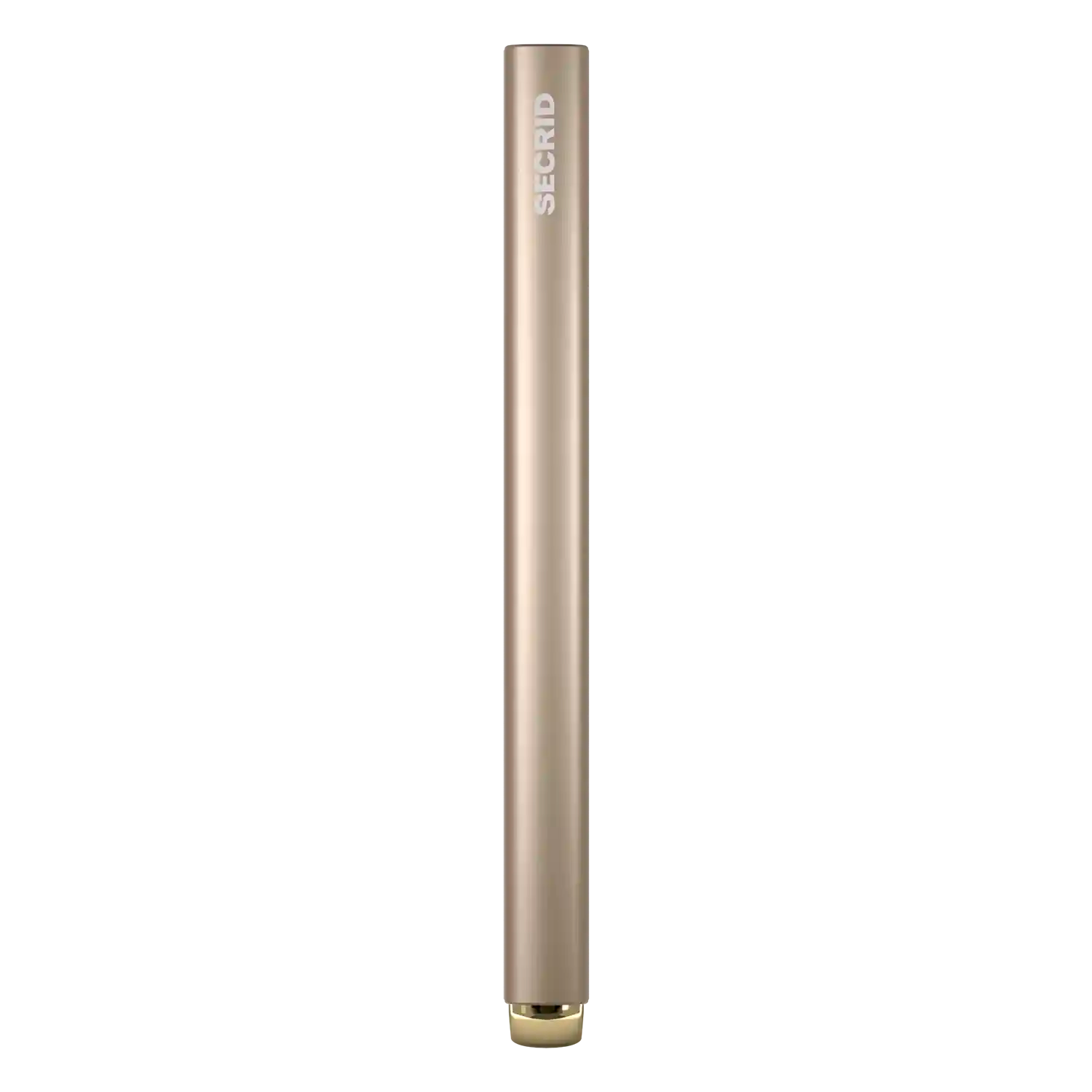 Seitenansicht Secrid Premium Cardprotector Fluted Cashmere 10 cm Kartenetui