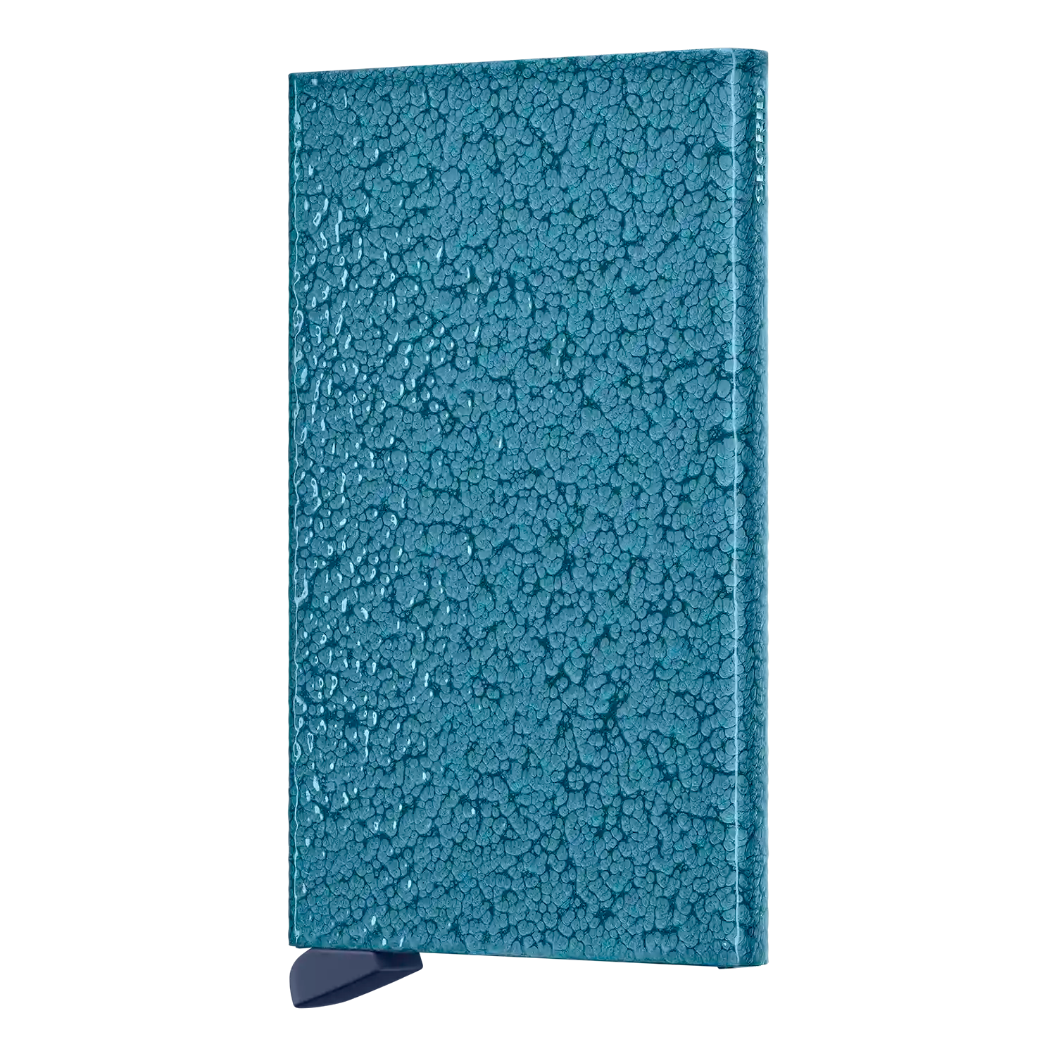 Secrid Cardprotector Hammerstone Azure - RFID-Schutz Kartenetui in blauer Farbe