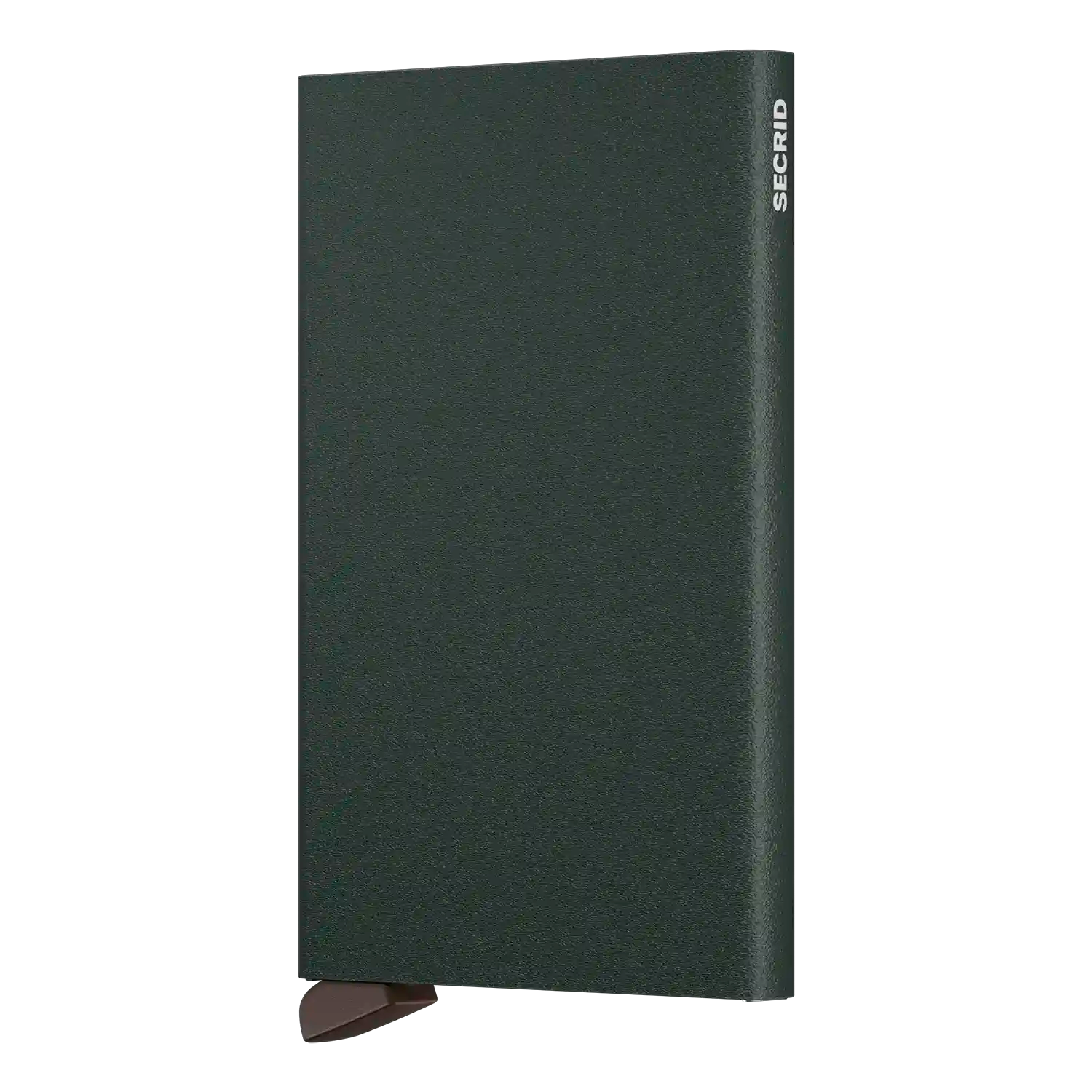 Secrid Cardprotector Powder 10 cm in Forest - RFID-Schutz Kartenetui aus Aluminium