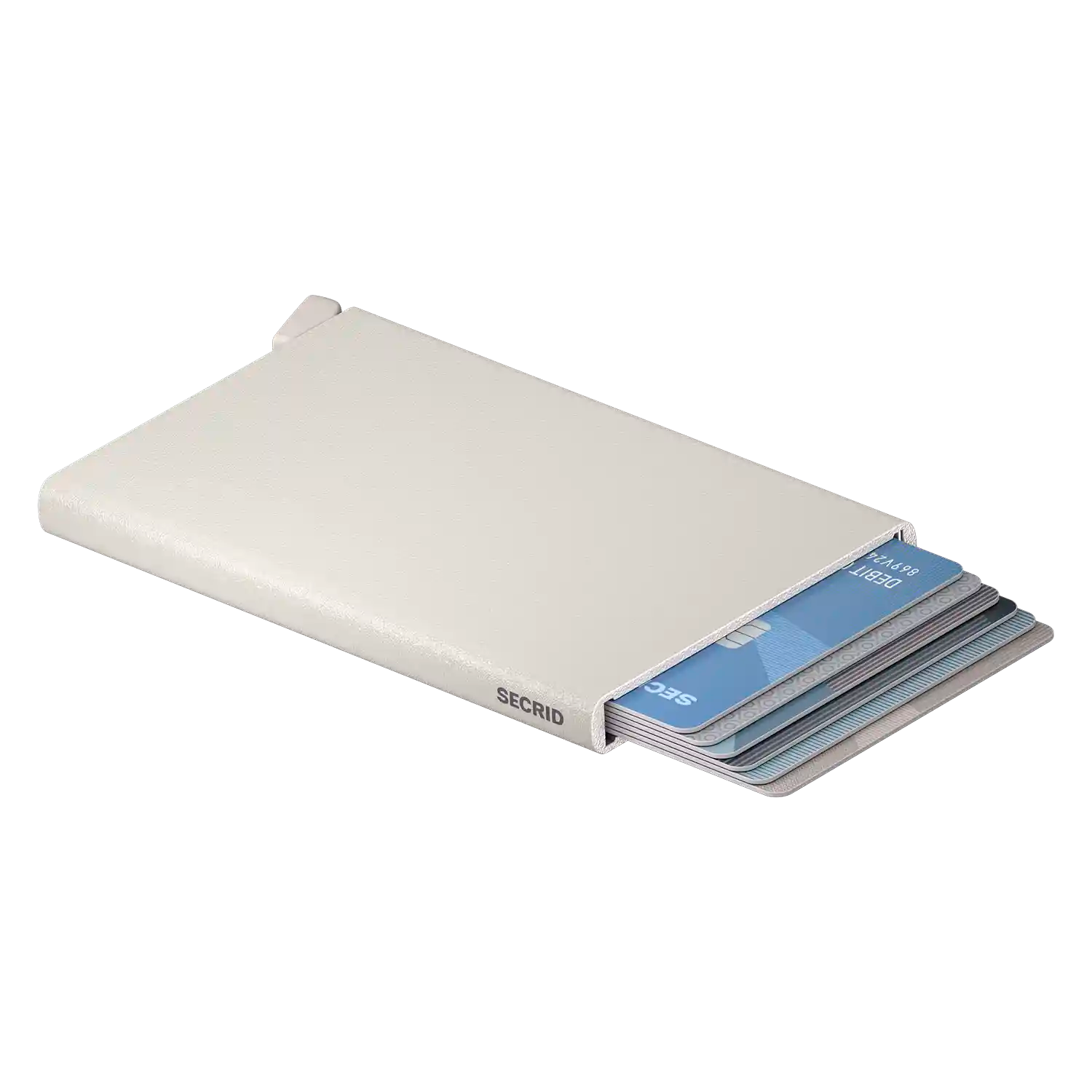 Secrid Cardprotector Powder White - Kartenschutz mit One-Touch-Mechanismus